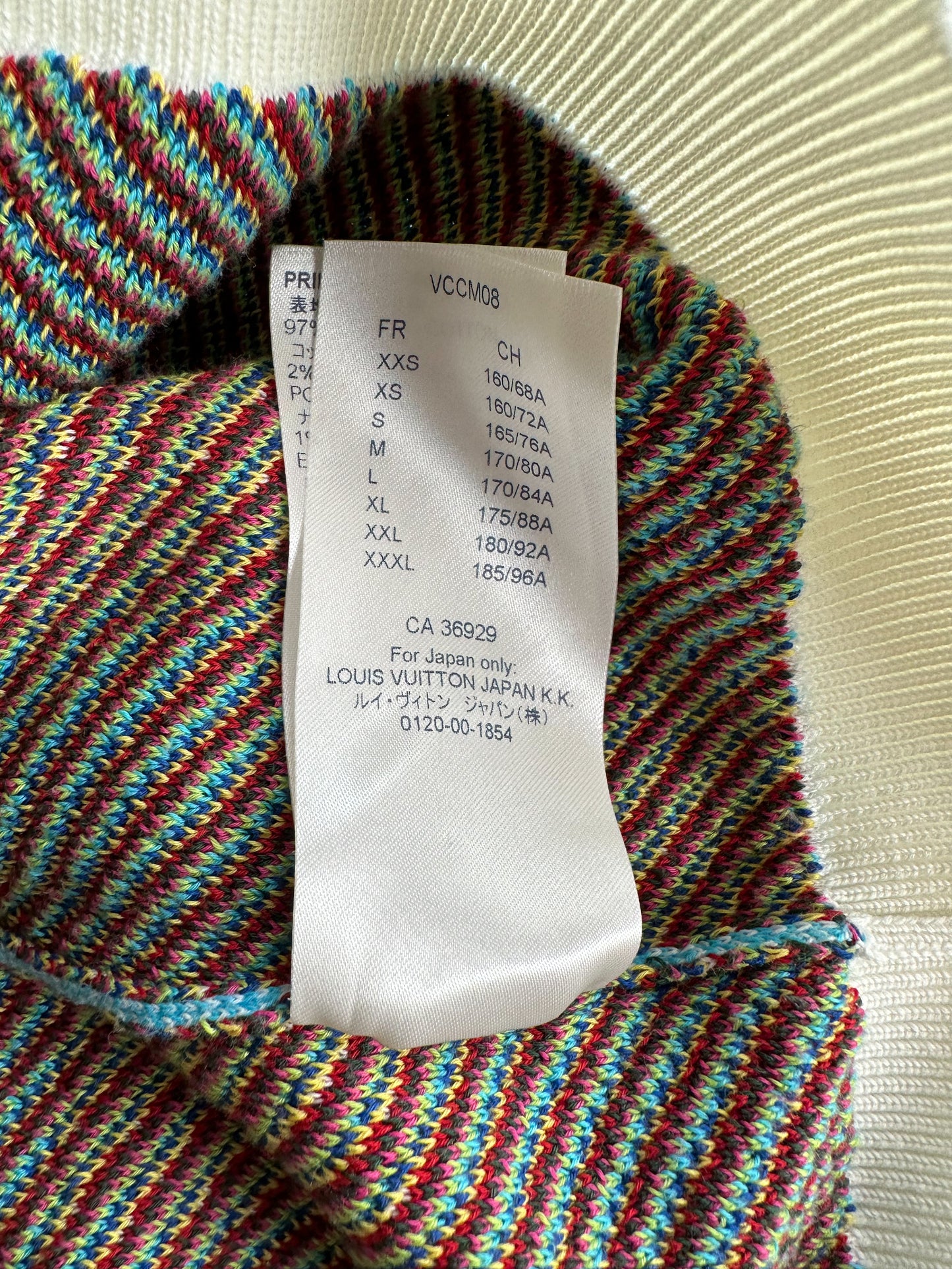 Louis Vuitton Psychedelic Quarter Zip Jacket