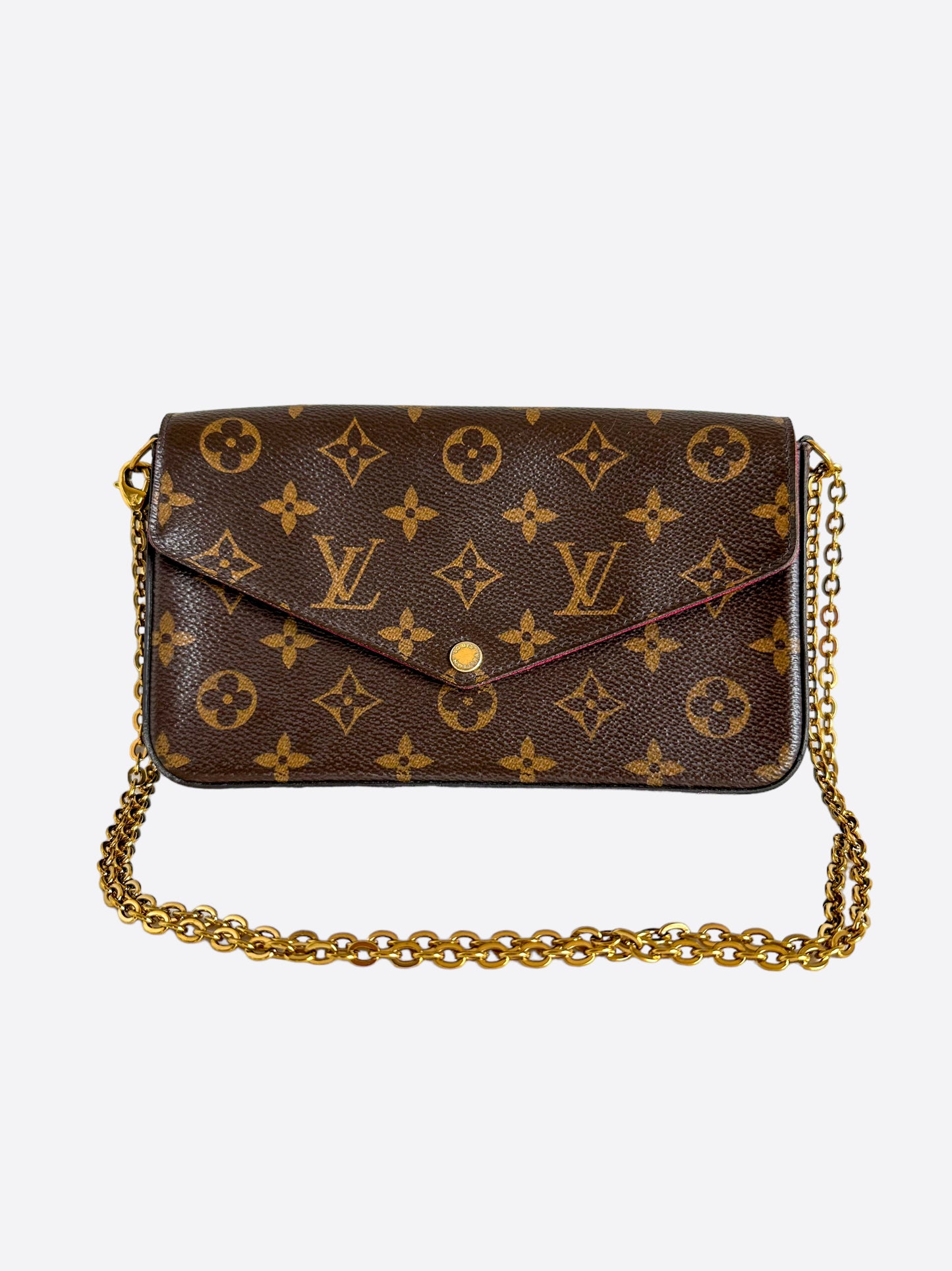 Louis Vuitton Brown Monogram Pochette Felicie