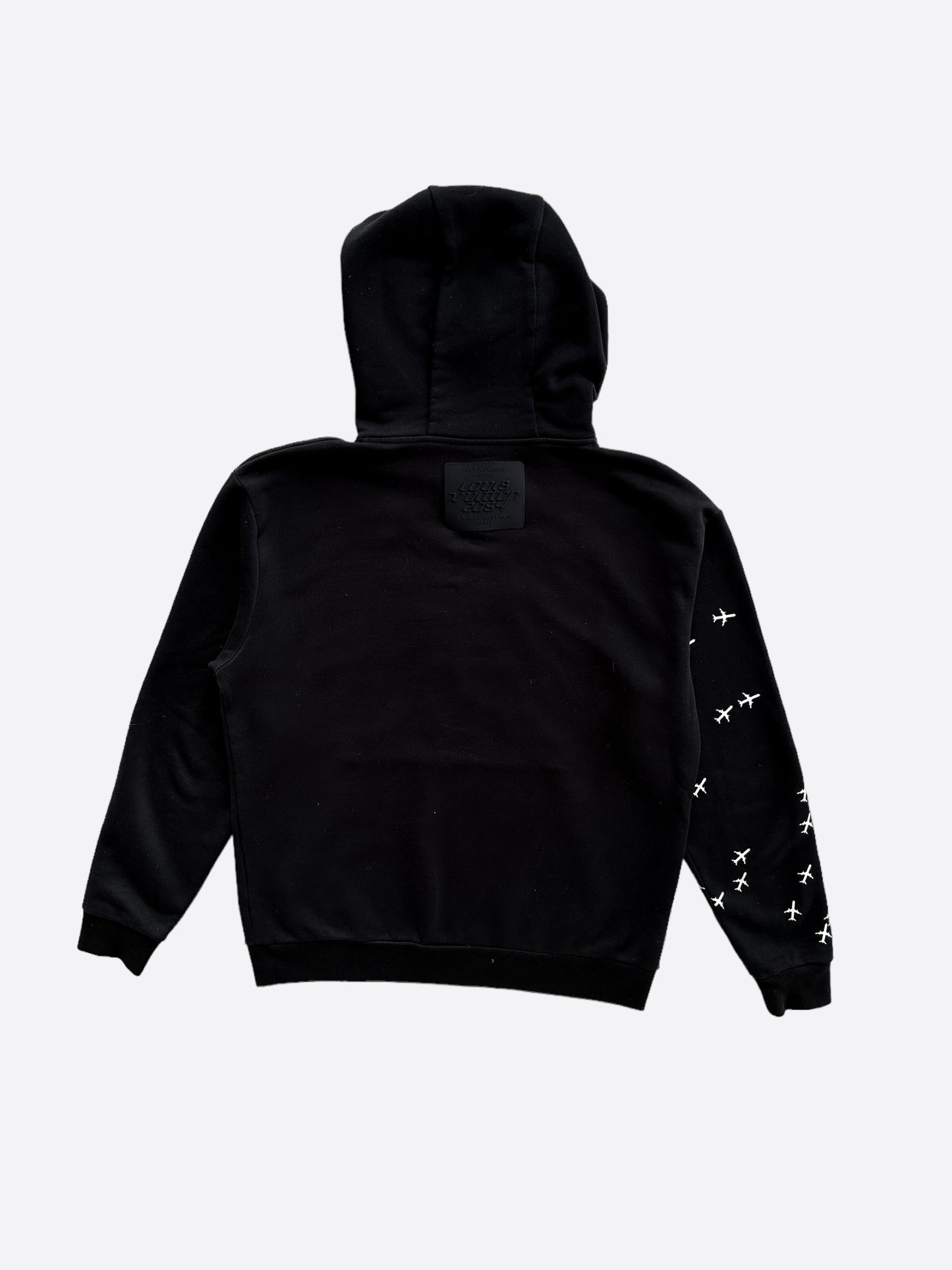 Louis Vuitton Black 2054 Planes Hoodie
