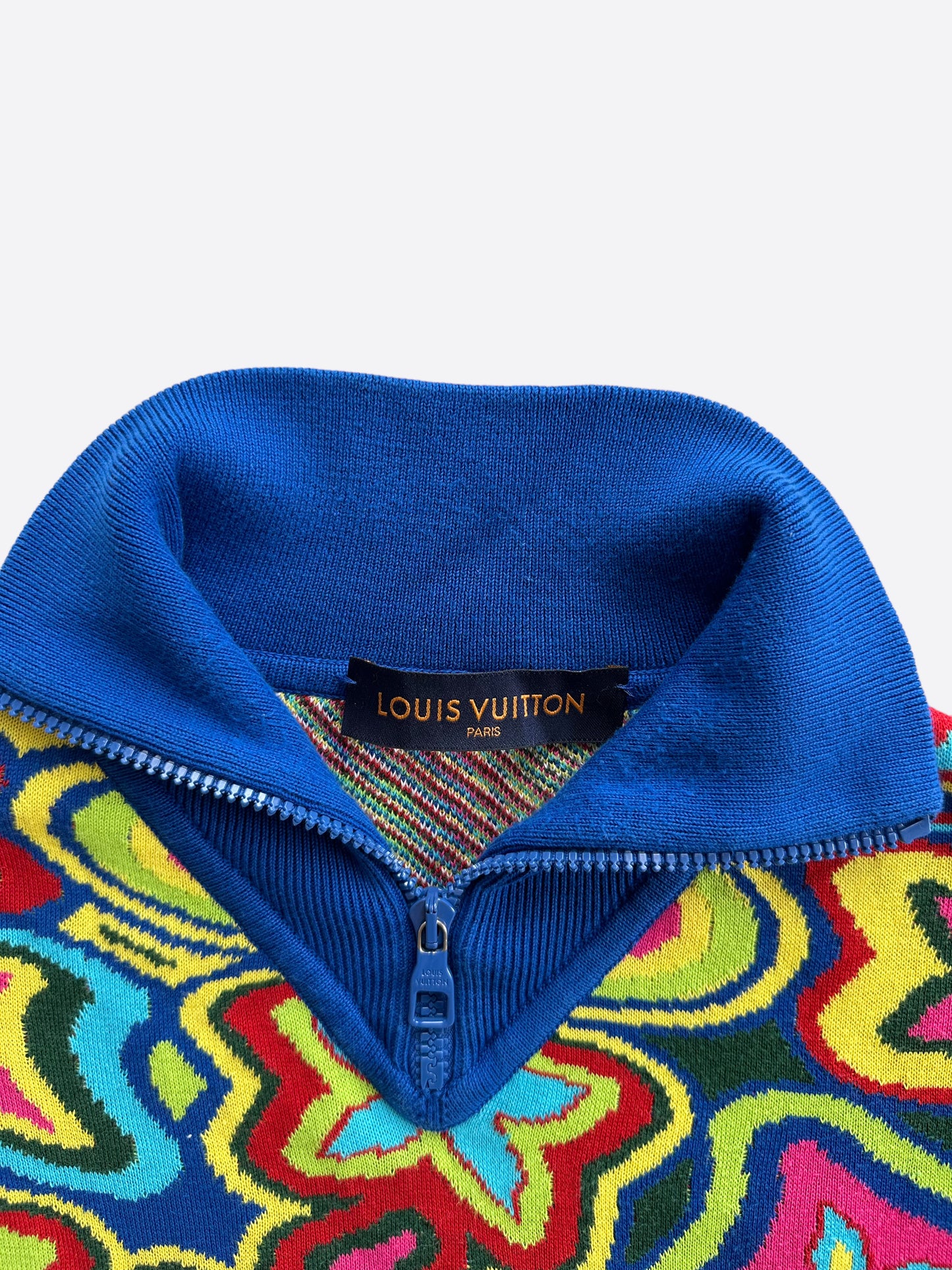 Louis Vuitton Psychedelic Quarter Zip Jacket