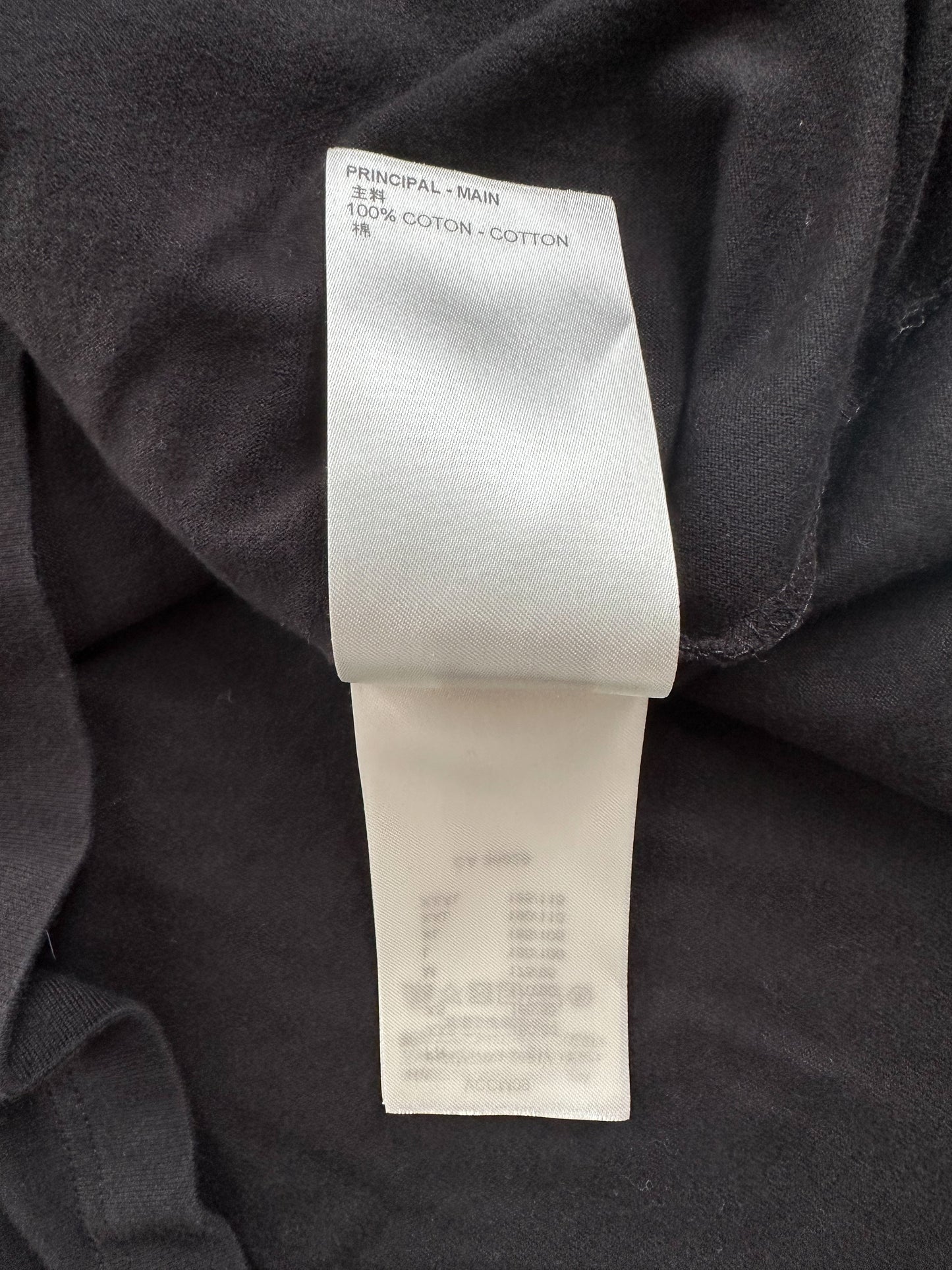 Louis Vuitton Black L.Vuitton Heat Reactive T-Shirt