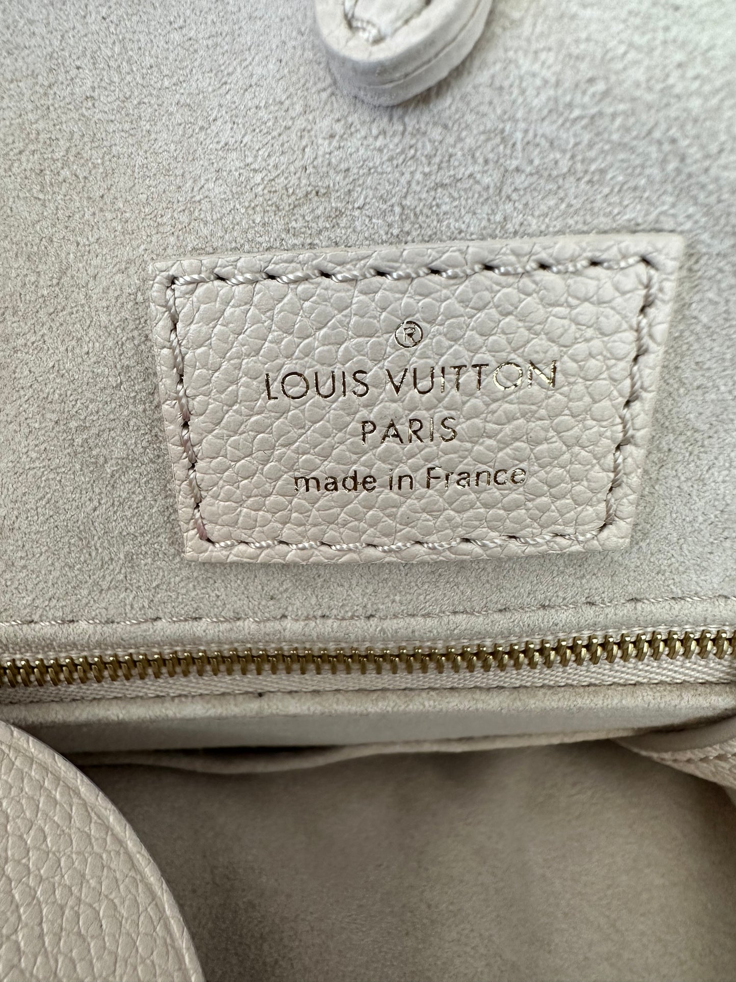 Louis Vuitton Beige Empreinte Monogram Spring In The City OnTheGo MM