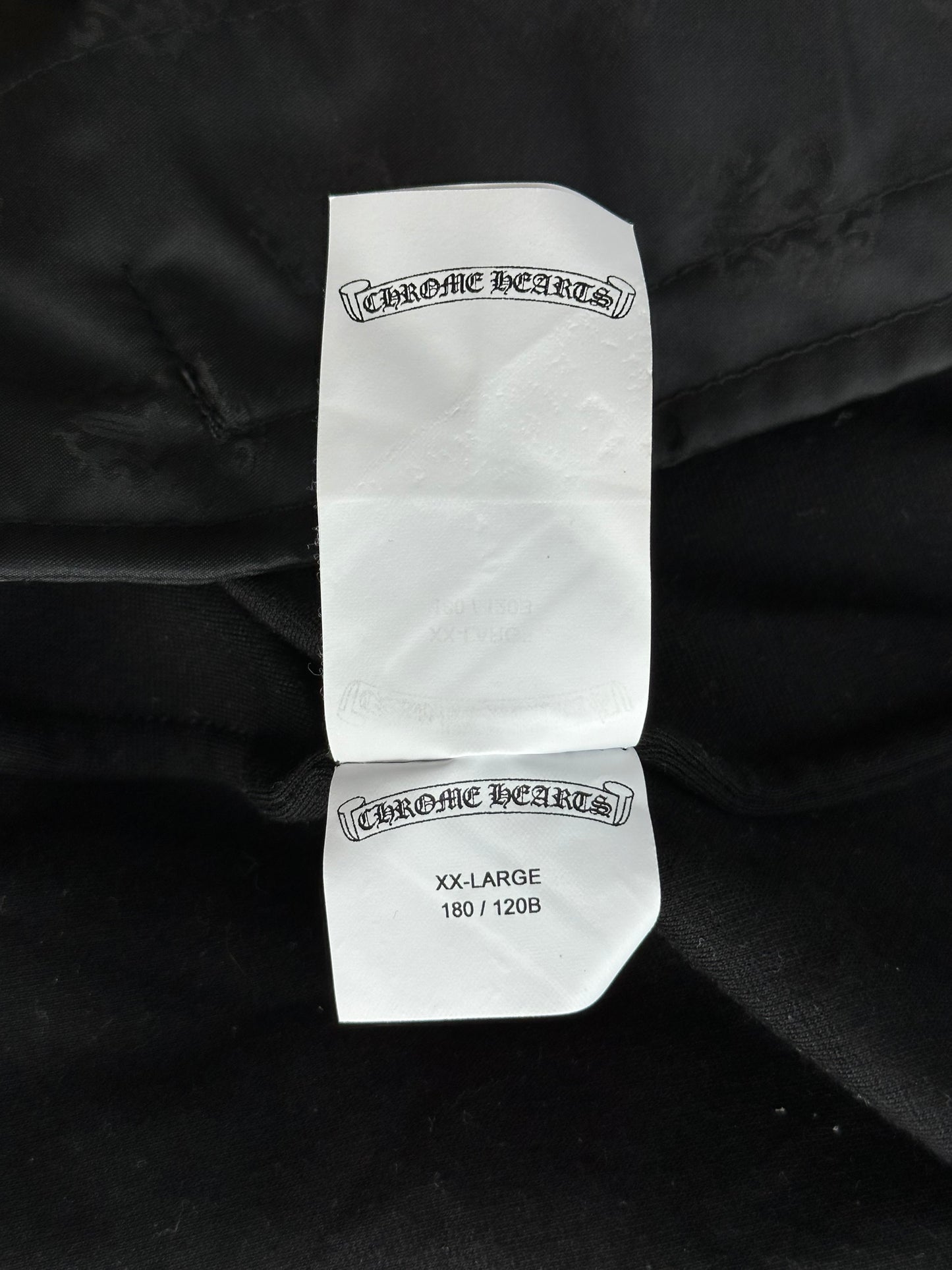 Chrome Hearts Matty Boy Black Chomper Track Jacket