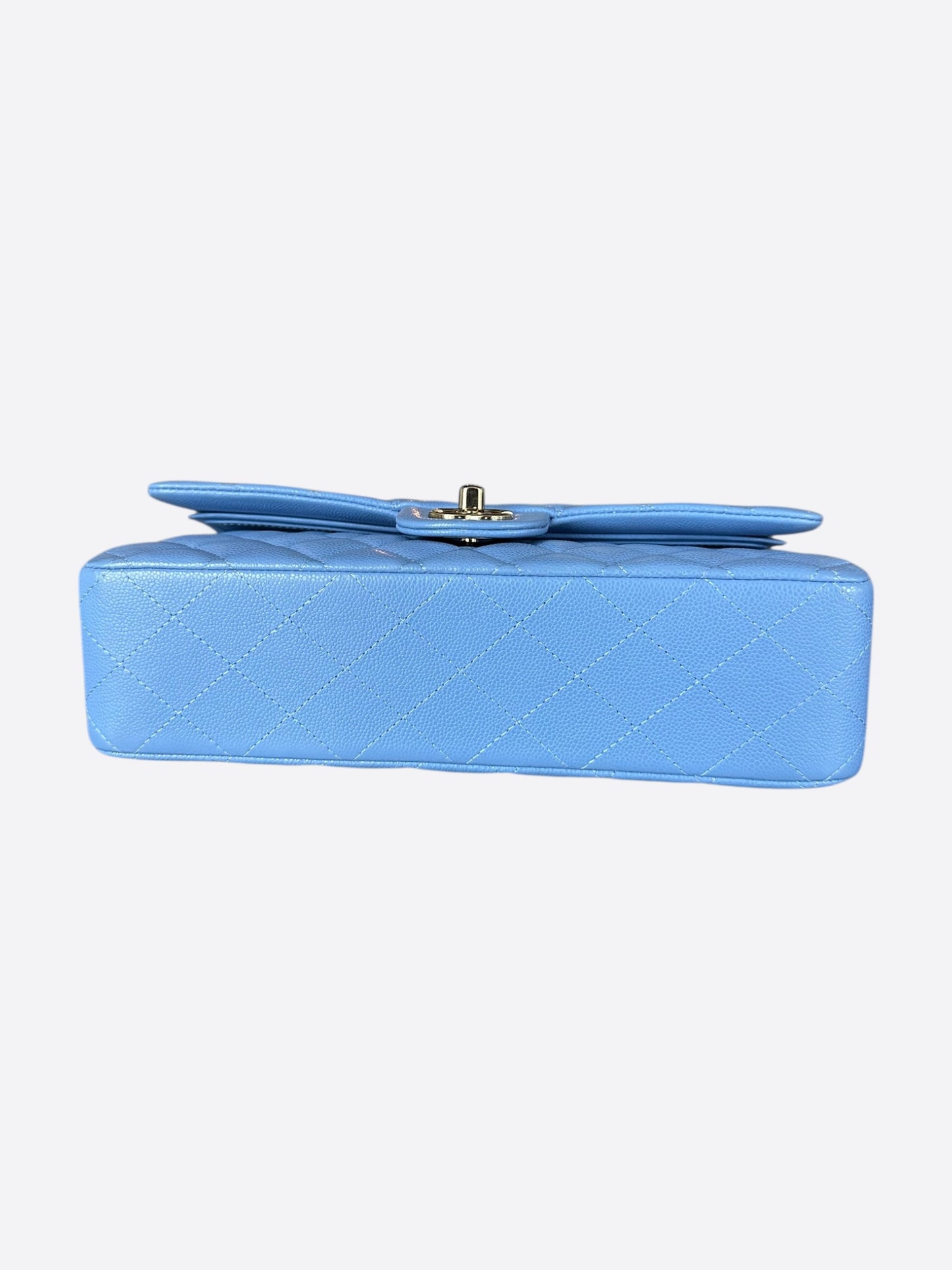 Chanel Blue Caviar Quilted Medium Flap Bag