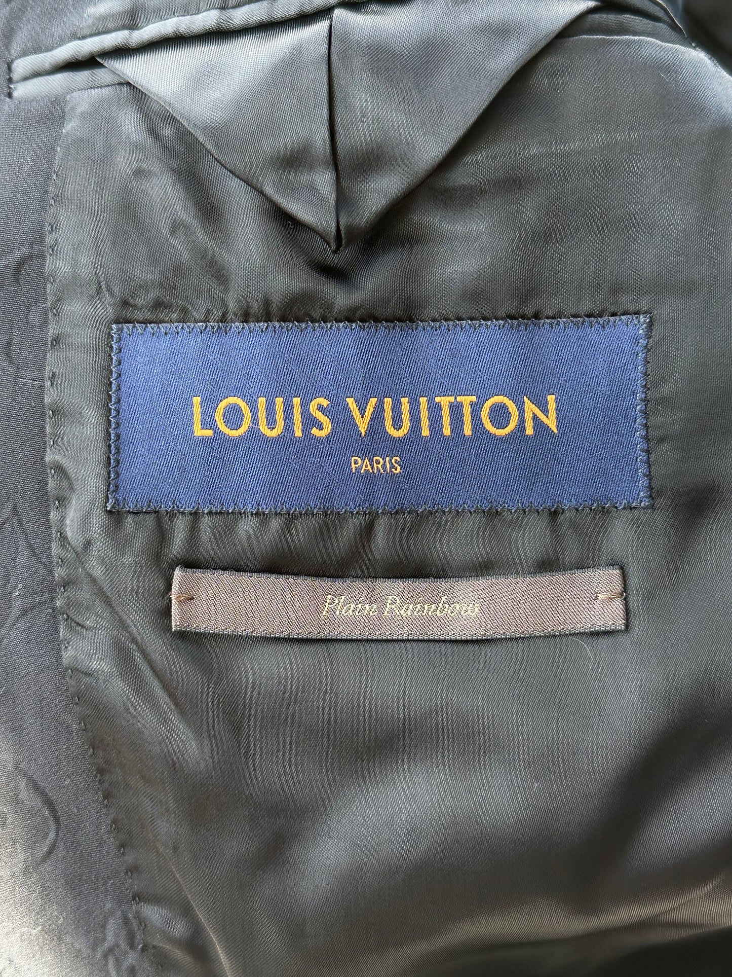Louis Vuitton Black Monogram Blazer Jacket