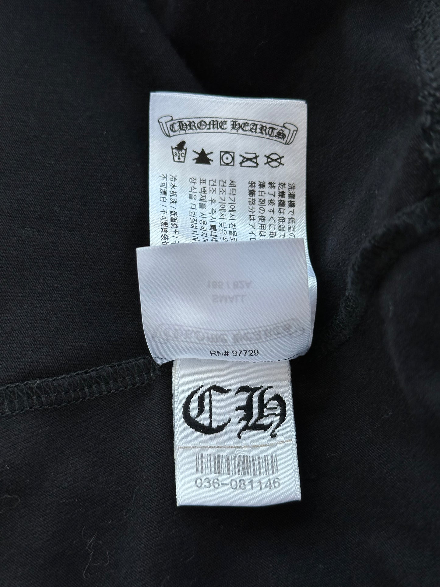 Chrome Hearts Matty Boy Black Sick Heart Women's Bike Shorts