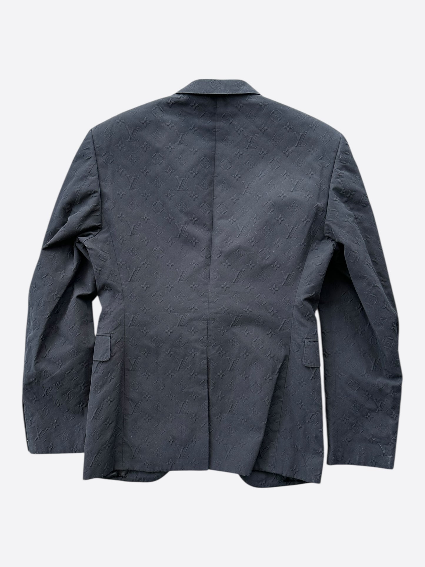 Louis Vuitton Black Monogram Blazer Jacket