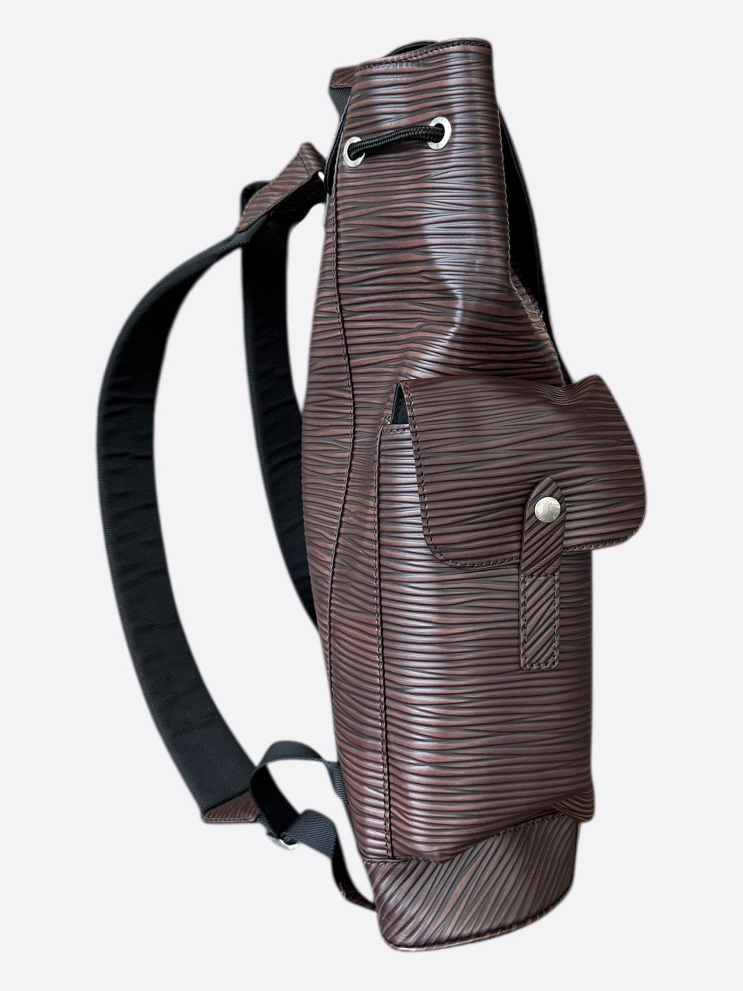 Louis Vuitton Brown EPI Christopher Backpack