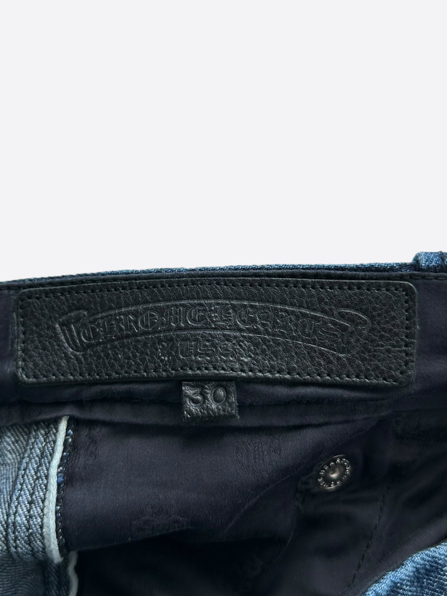 Chrome Hearts Blue Carpenter Pants
