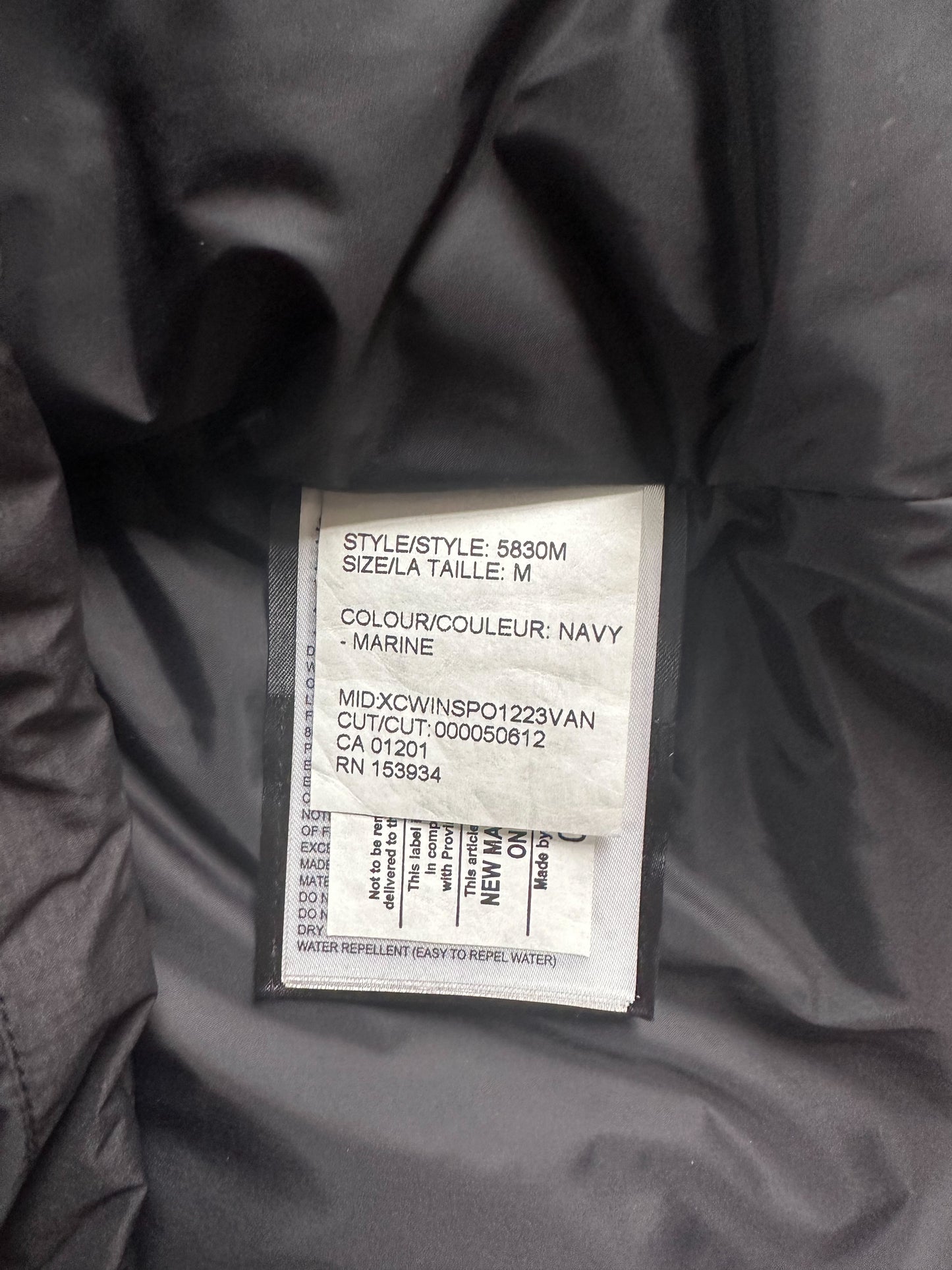 Canada Goose Navy Garibaldi Men's Jacket