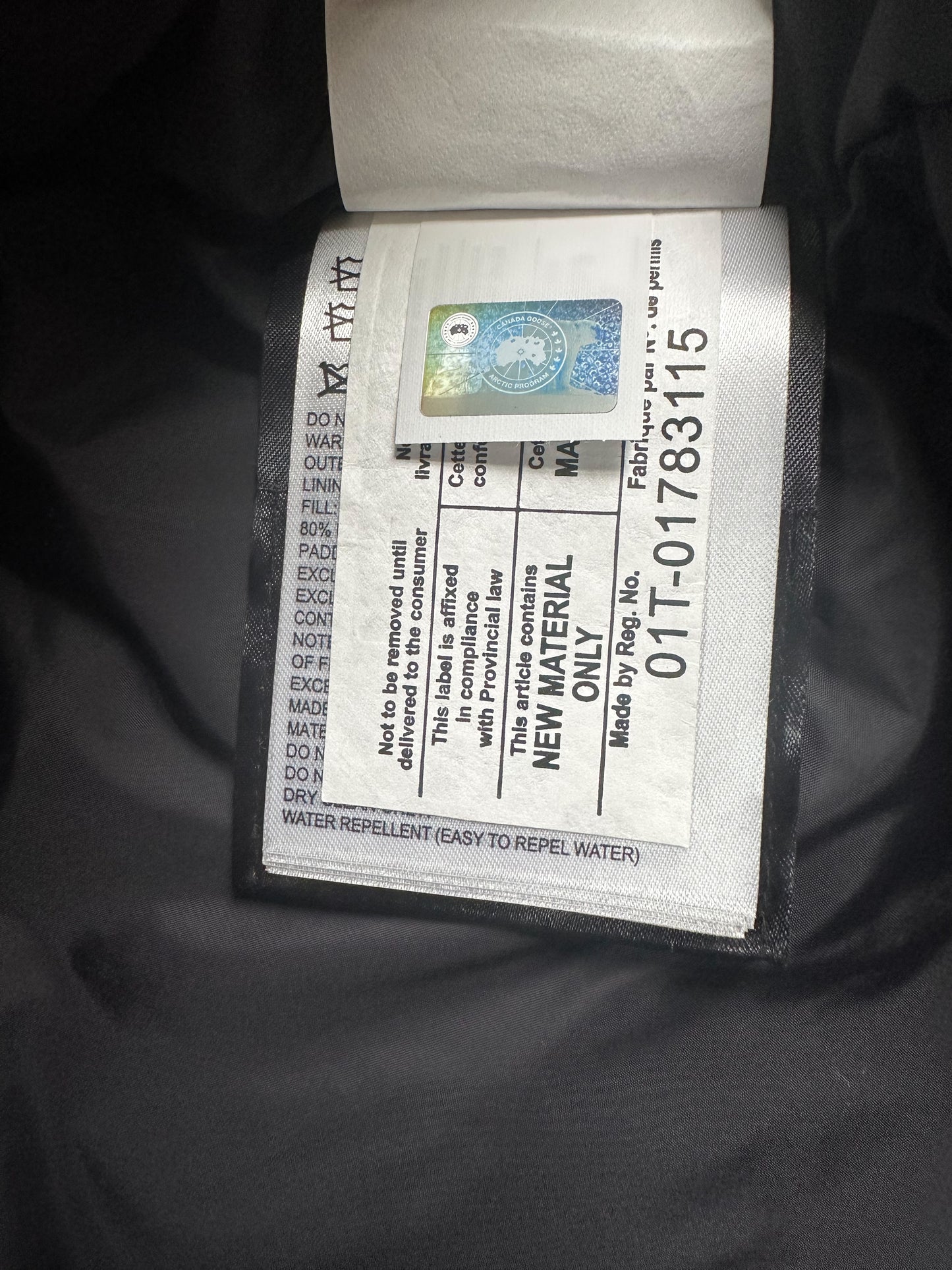 Canada Goose Navy Garibaldi Men's Jacket