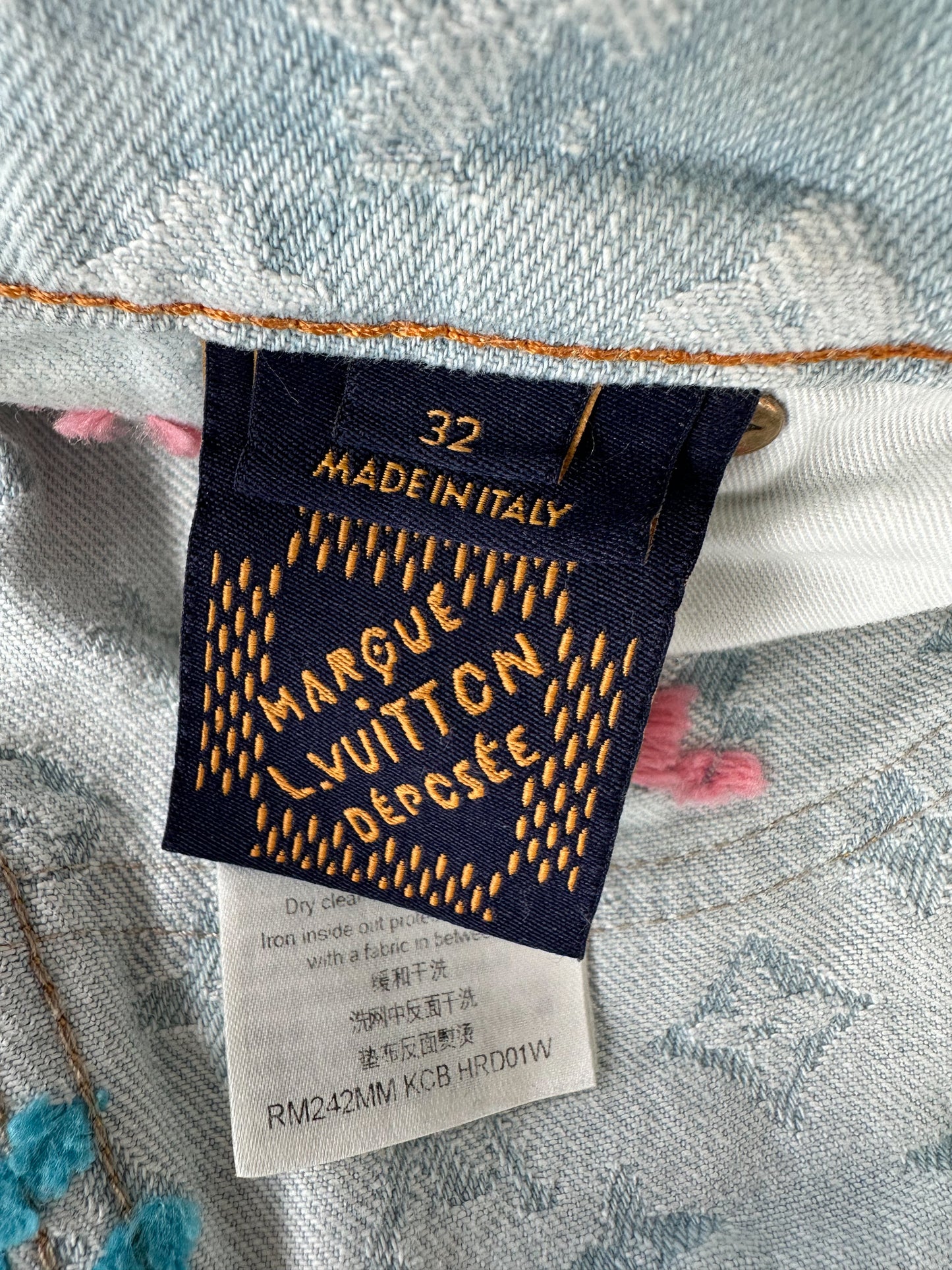 Louis Vuitton Tyler The Creator Blue Monogram Denim