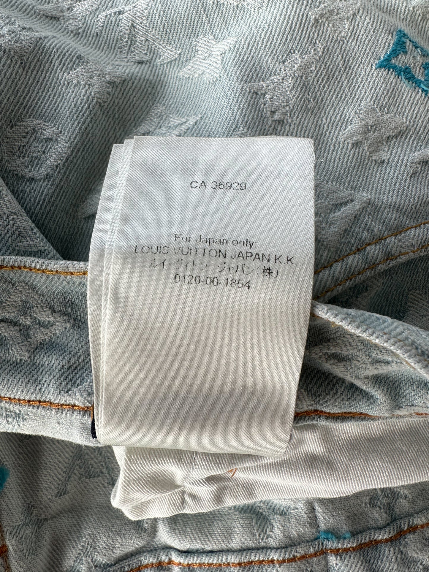 Louis Vuitton Tyler The Creator Blue Monogram Denim
