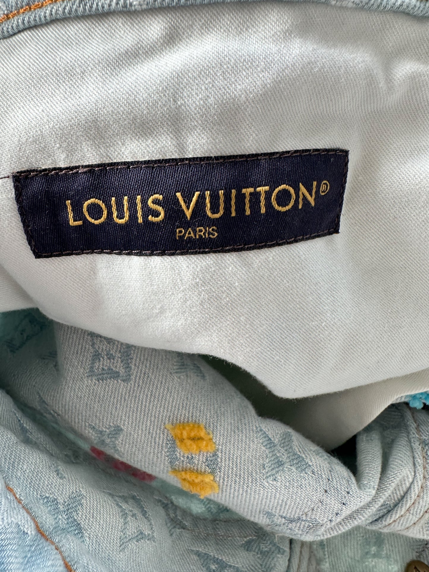 Louis Vuitton Tyler The Creator Blue Monogram Denim