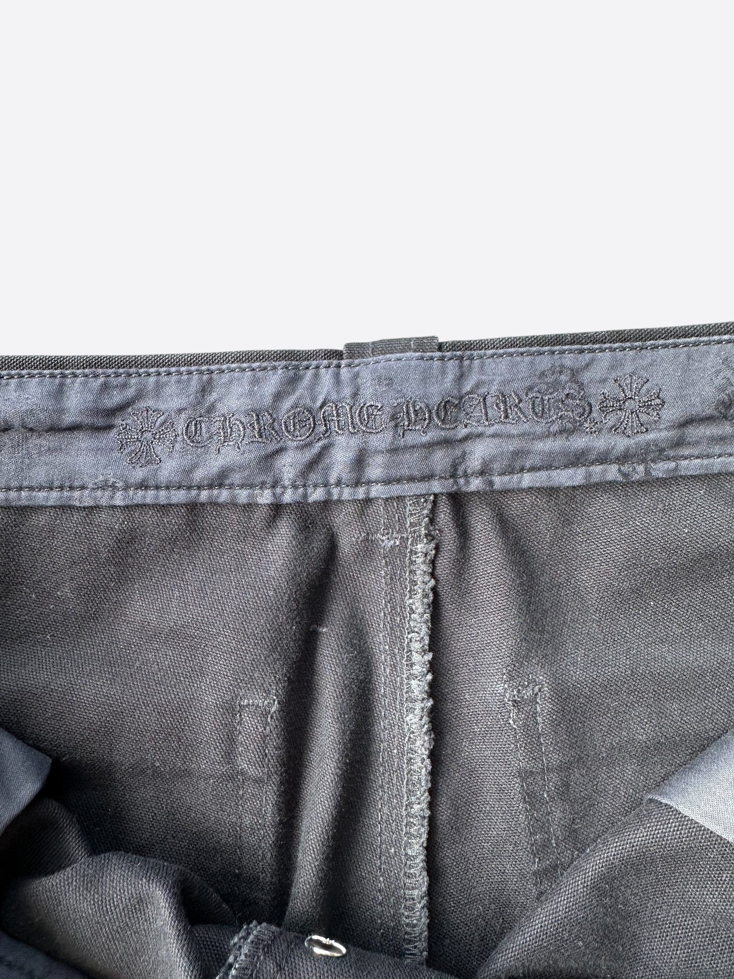Chrome Hearts Black Carpenter Pants