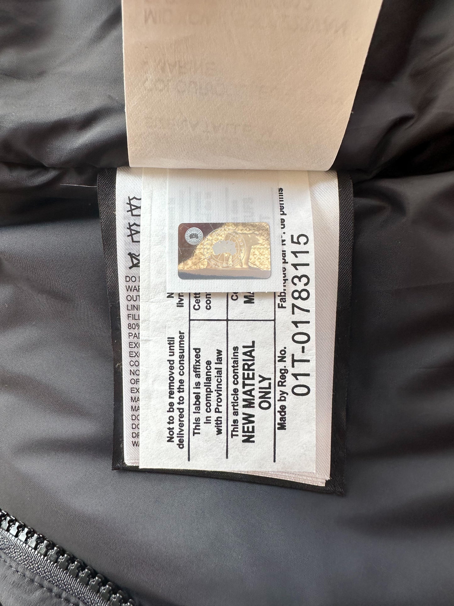 Canada Goose Navy Garibaldi Men's Jacket