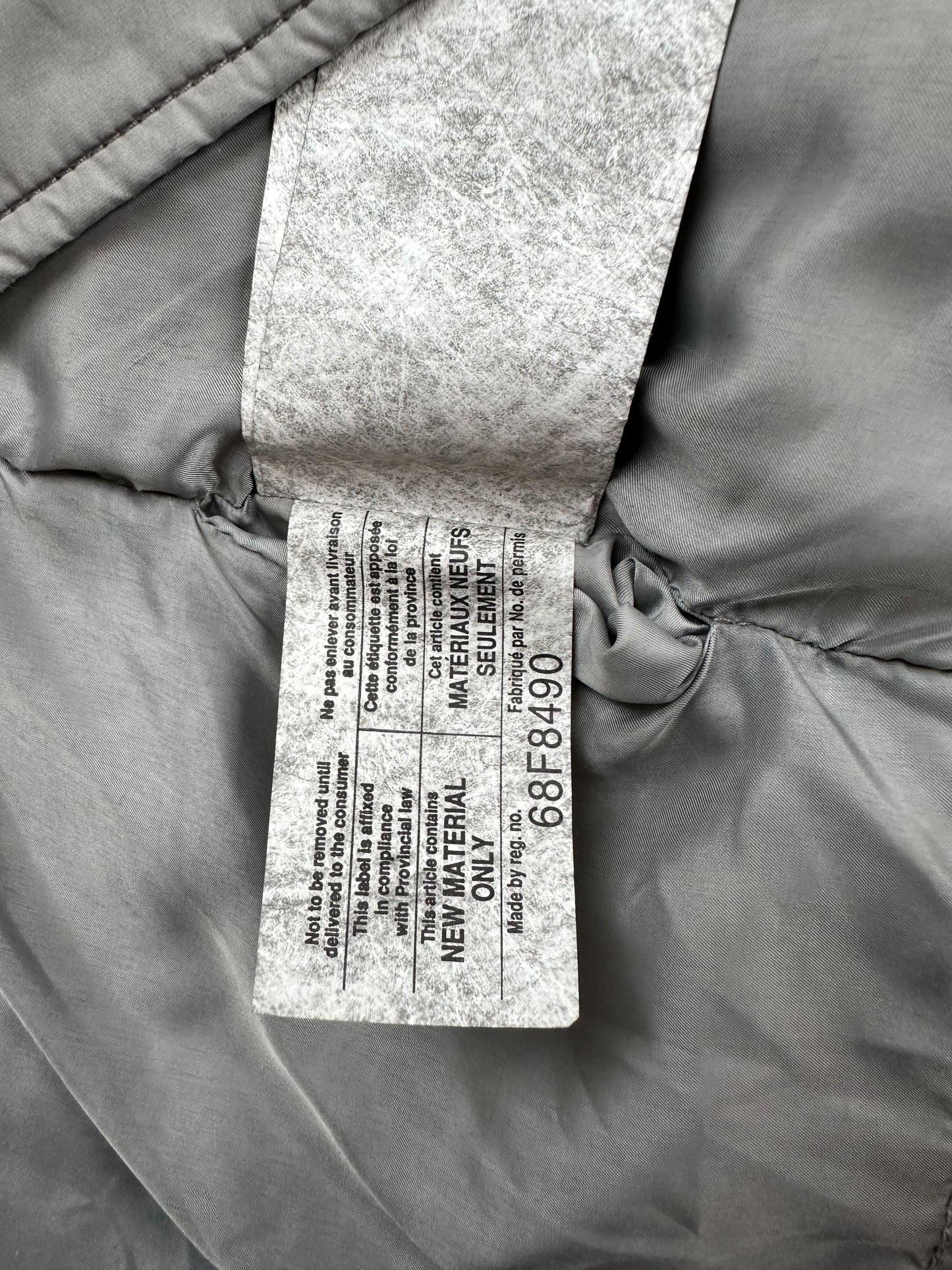 Canada Goose Grey Garment Dyed Branta Men's Jacket