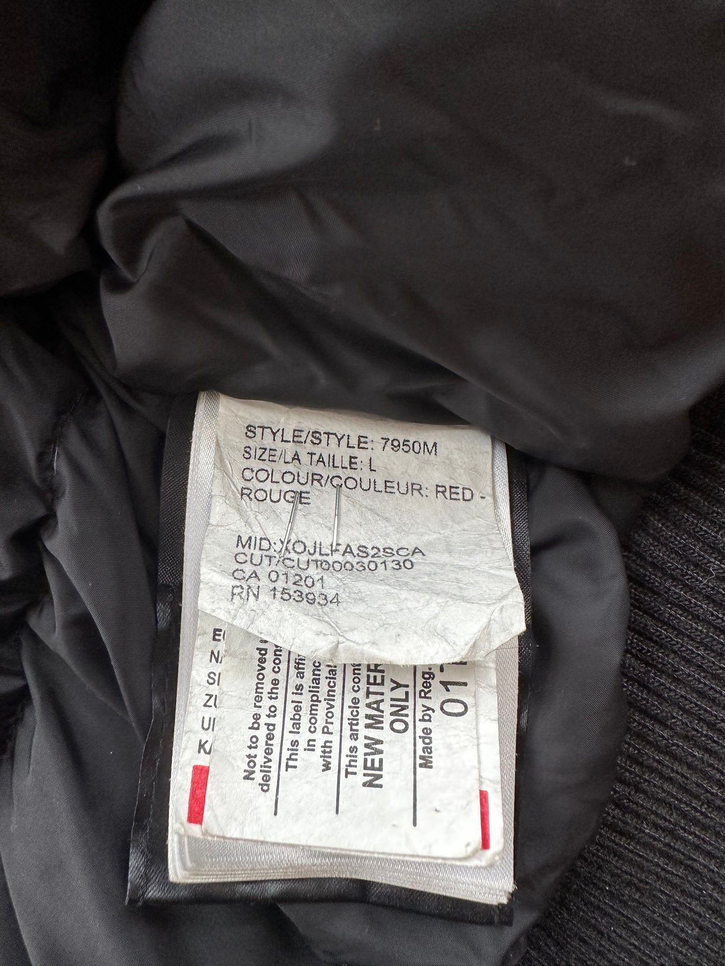 Canada Goose Red Chilliwack Men's Jacket