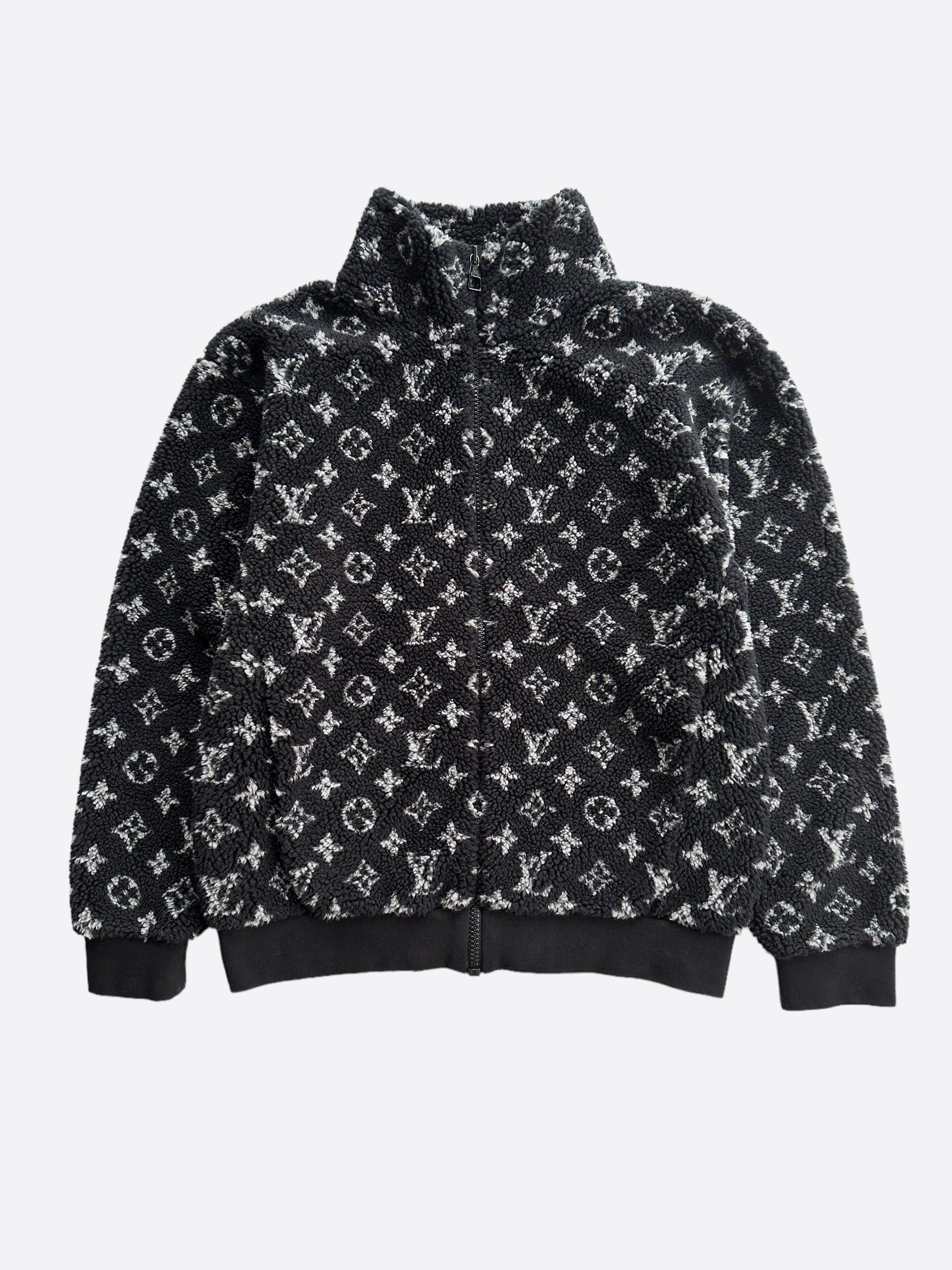 Louis Vuitton Monogram Jacquard Fleece Jacket