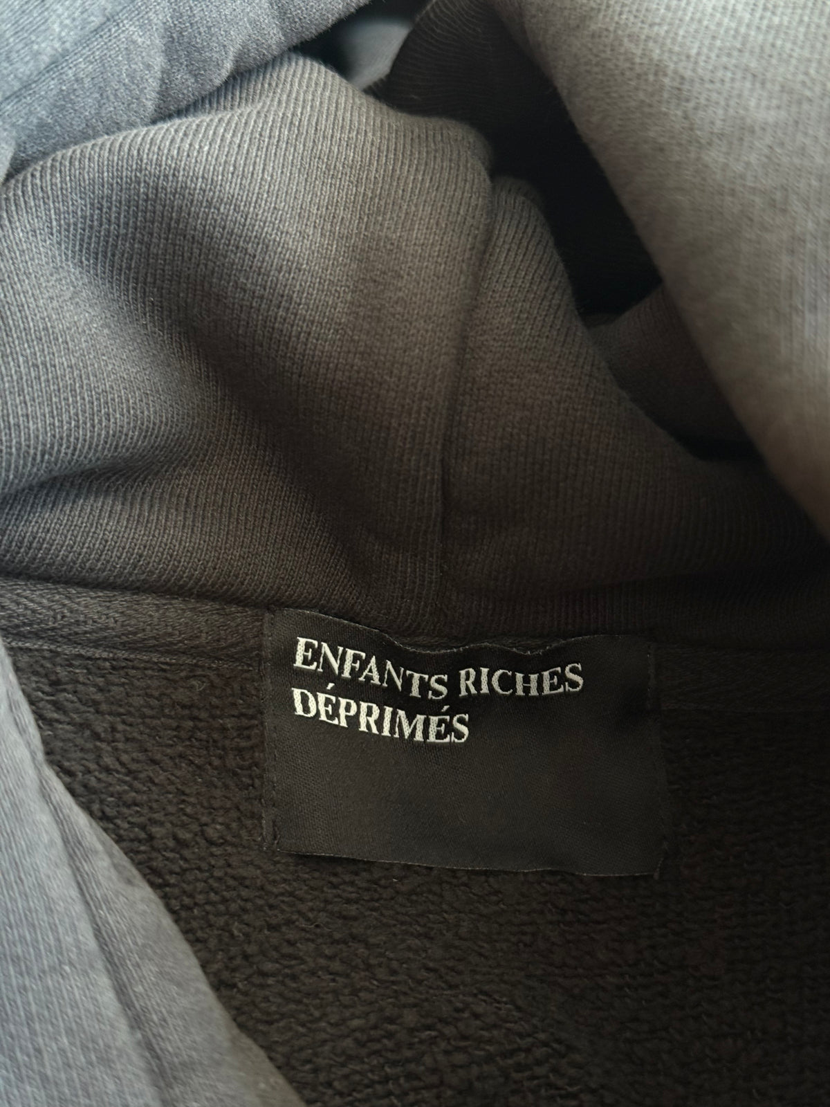Enfants Riches Deprimes Black & White Girl in Sheet Hoodie