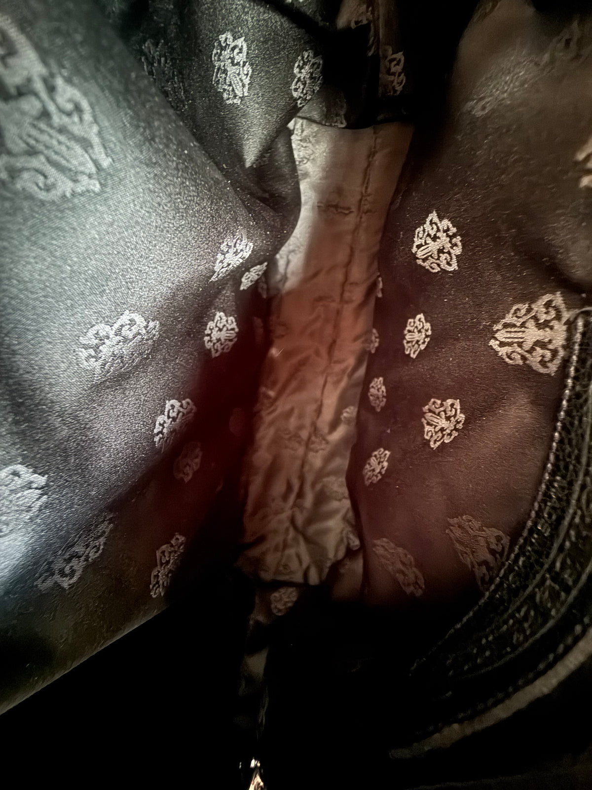 Chrome Hearts Leopard & Pink Cross Patch Lyon Bag