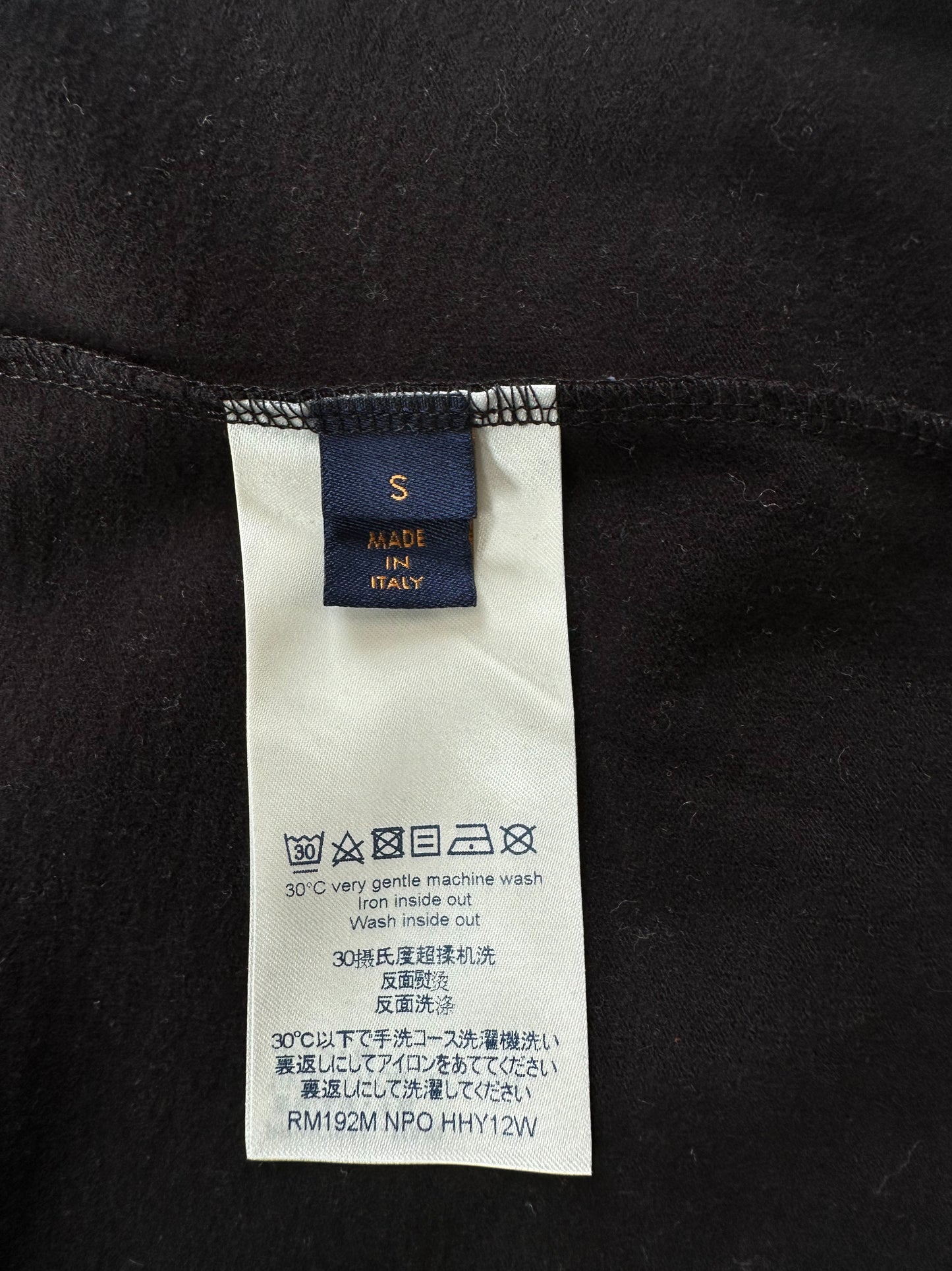 Louis Vuitton Black I Have A Dream Turtleneck Longsleeve T-Shirt