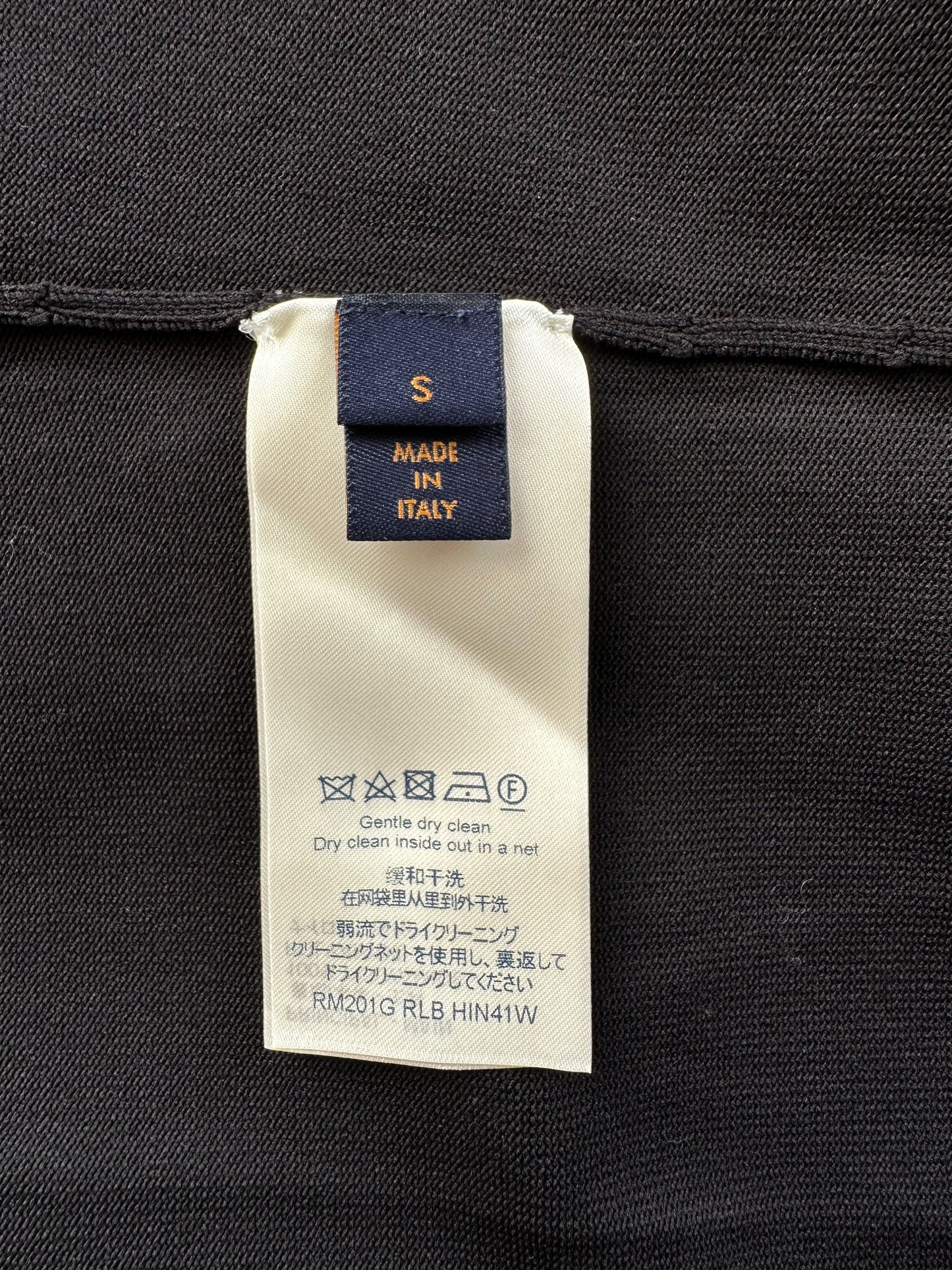 Louis Vuitton Black Globe Heatmap Sweater