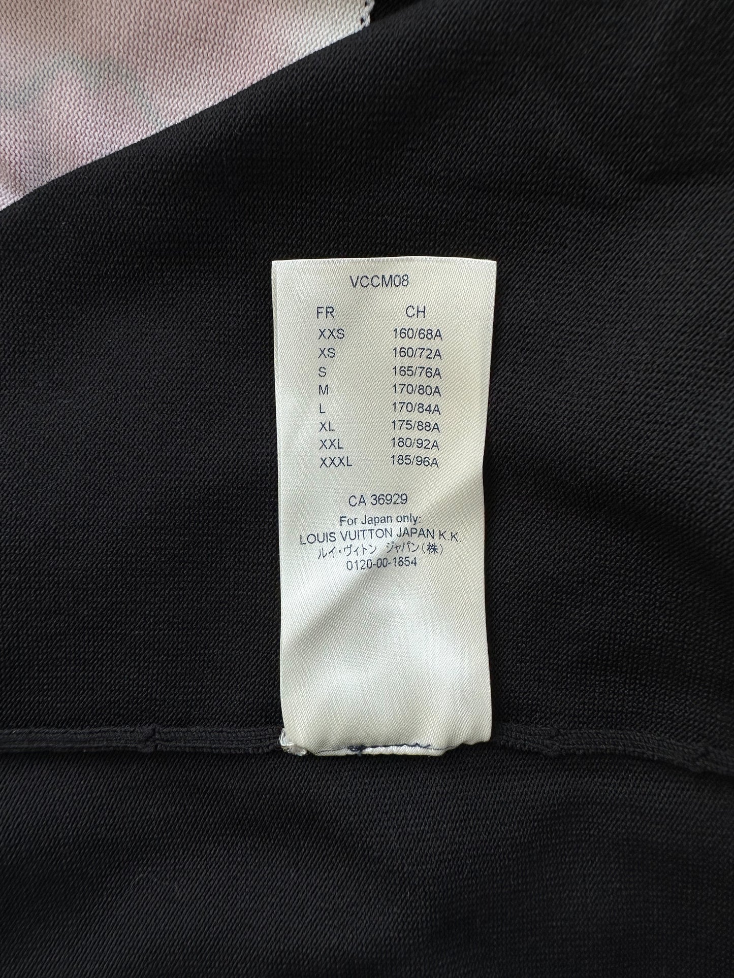 Louis Vuitton Black Globe Heatmap Sweater