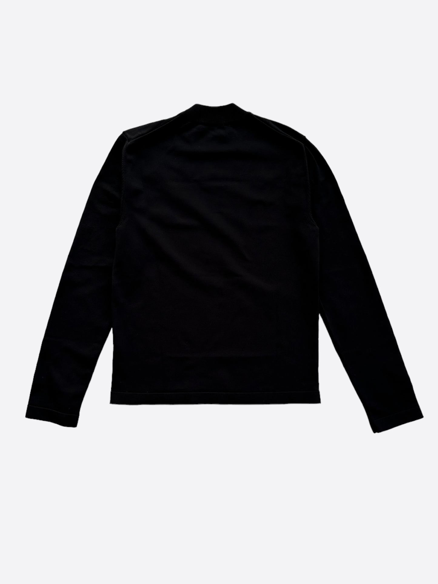 Louis Vuitton Black Globe Heatmap Sweater
