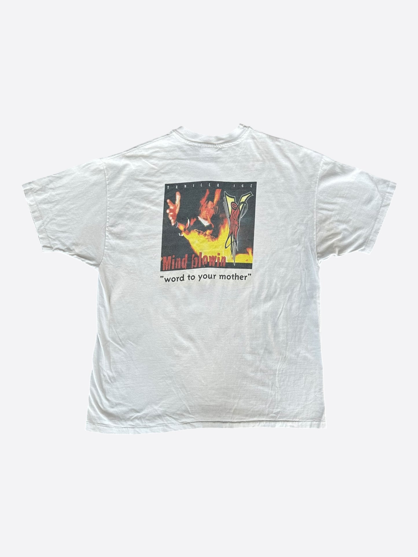 Vintage White Vanilla Ice Mind Blowin Album T-Shirt