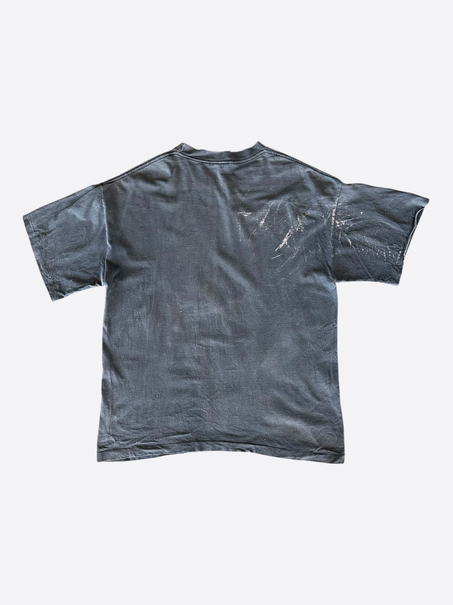 Vintage Black Chicago Bulls Champions Graphic T-Shirt