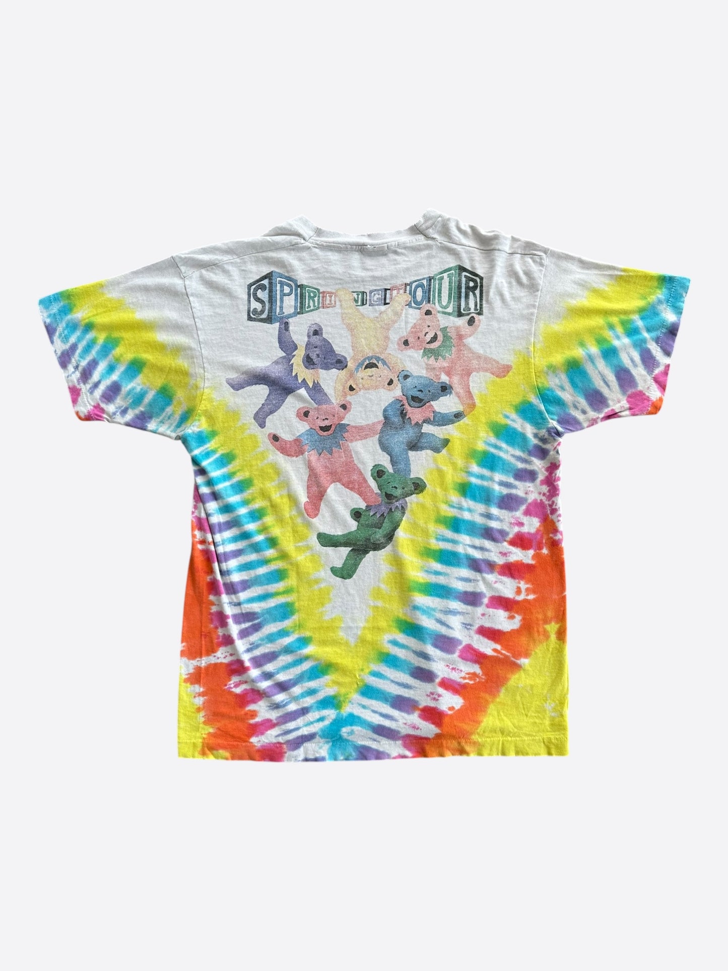 Vintage Tie-Dye Grateful Dead Spring Tour T-Shirt