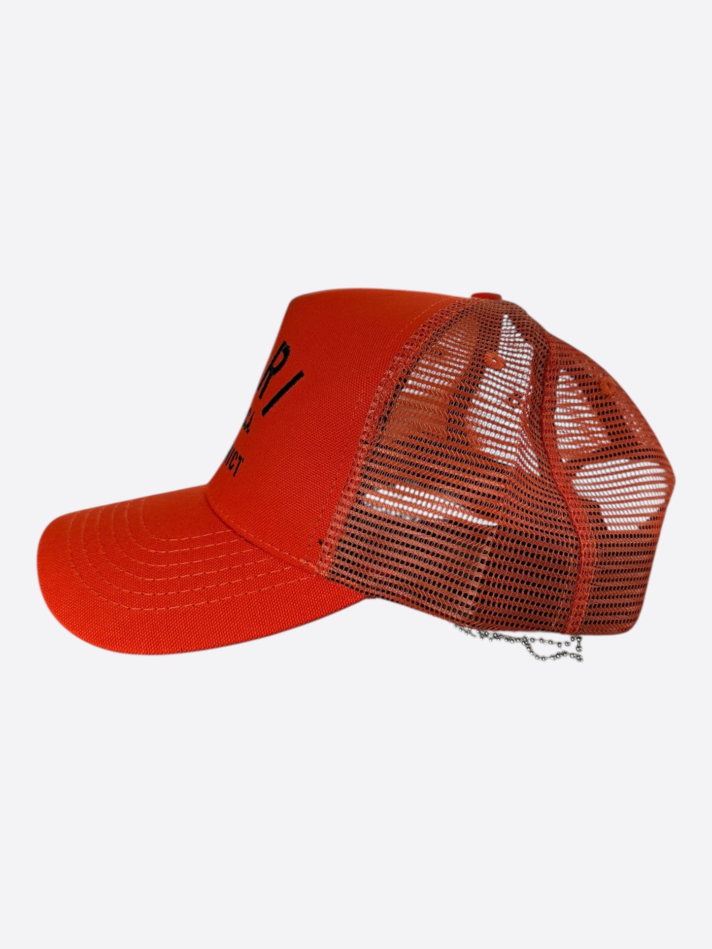 Amiri Orange & Black Arts District Trucker Hat