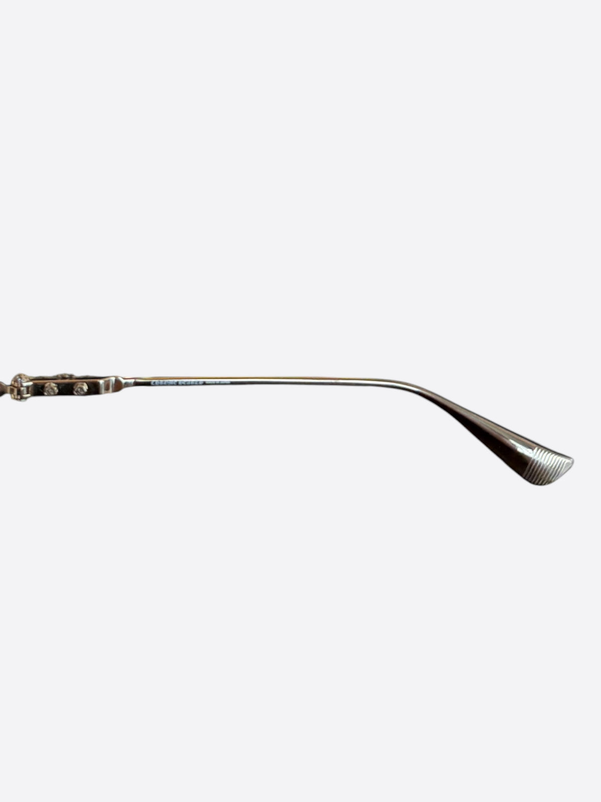 Chrome Hearts Gold Cross Phunk Glasses
