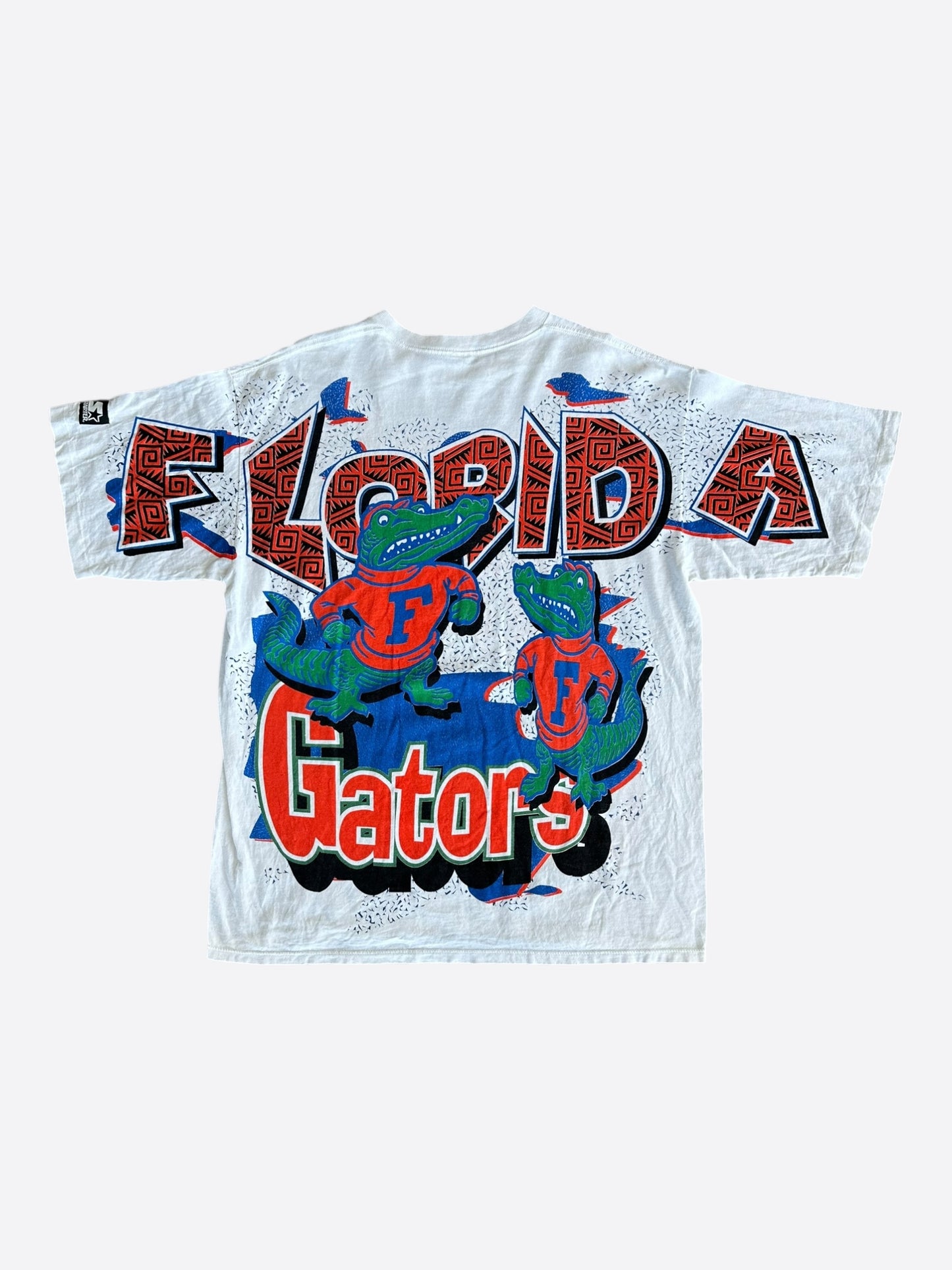 Vintage White University Of Florida Gators Graphic T-Shirt