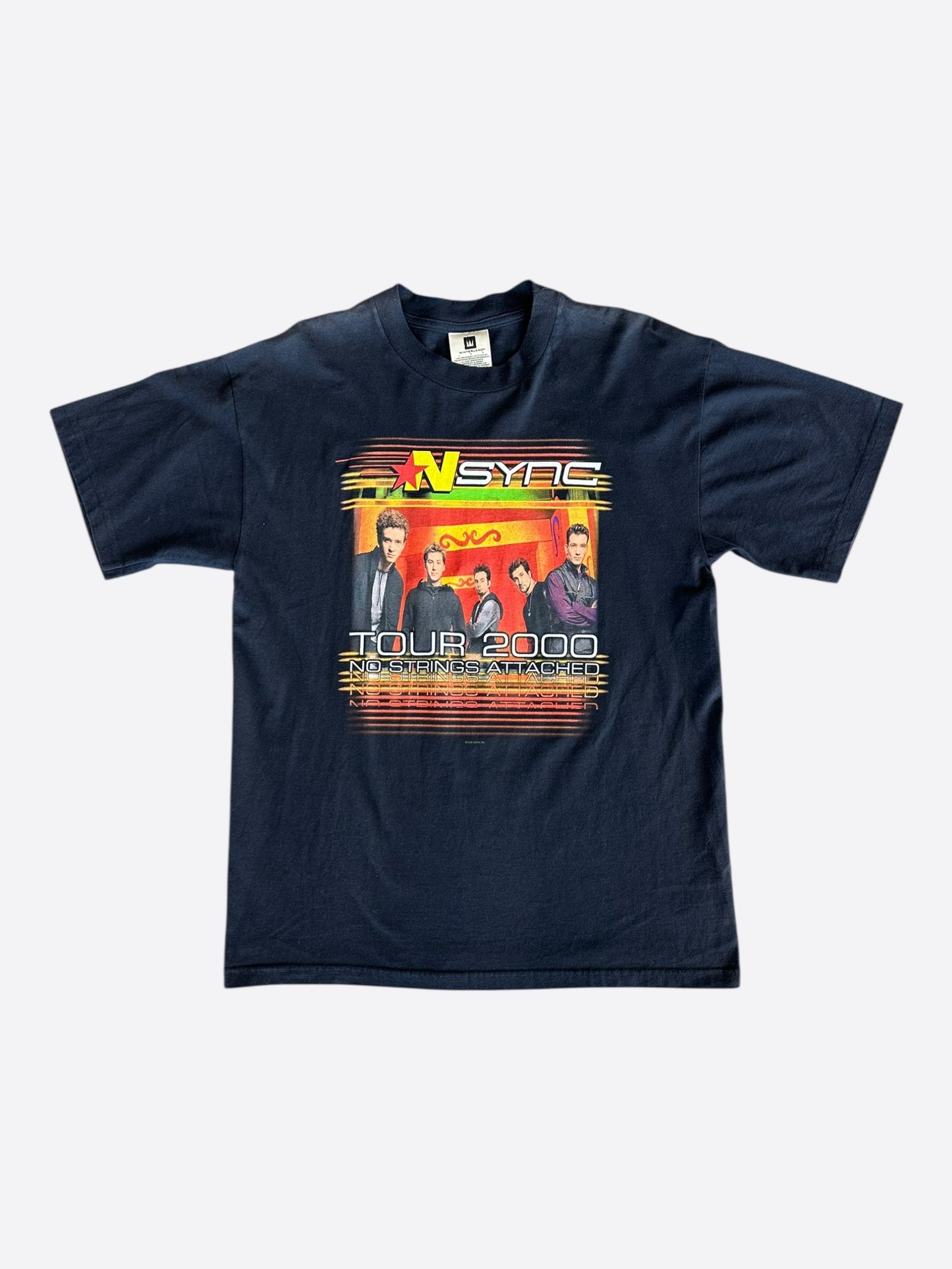 Vintage Black NSYNC No Strings Attached Tour T-Shirt