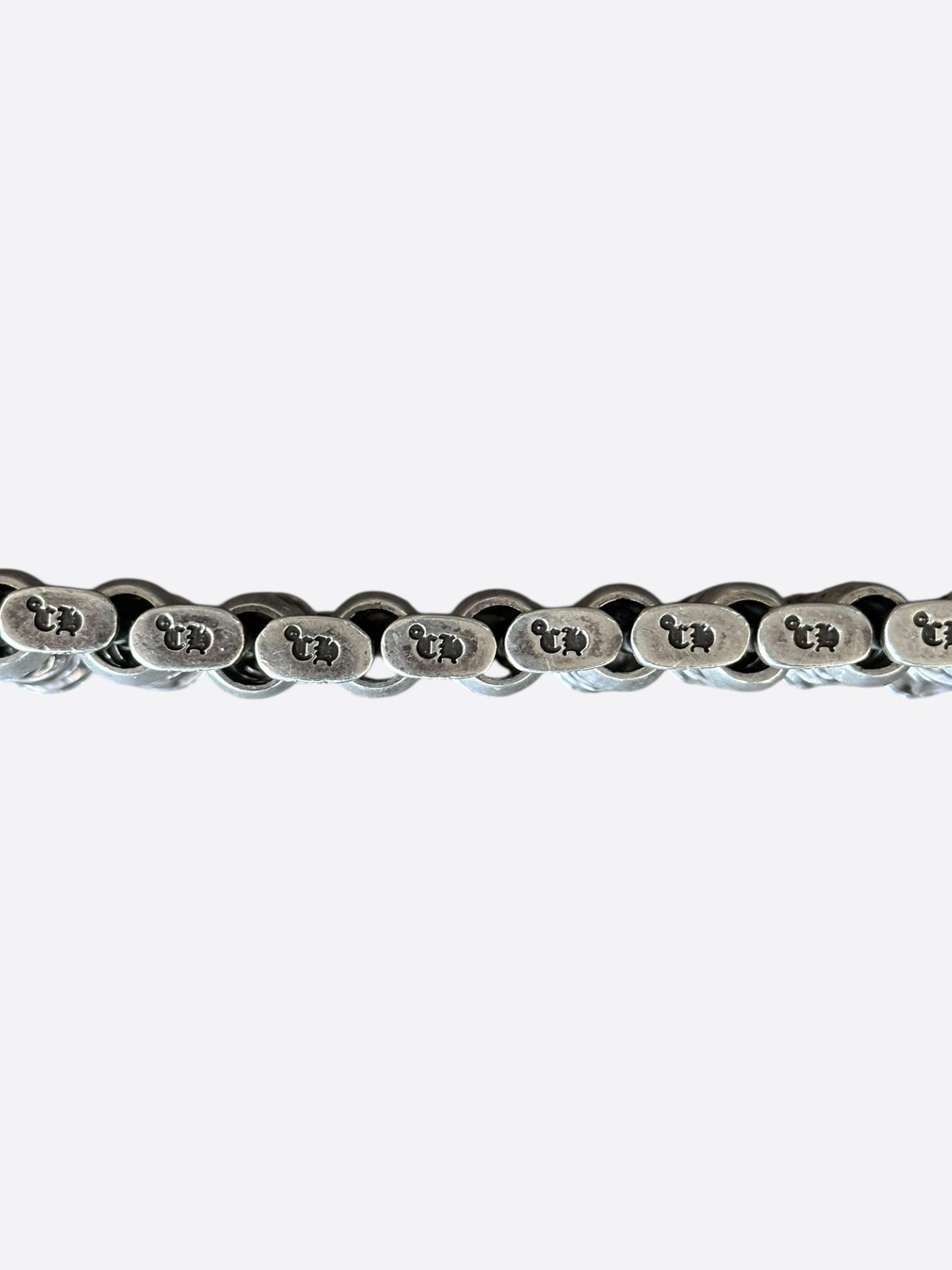 Chrome Hearts Black & Silver Full Celtic Roller Belt