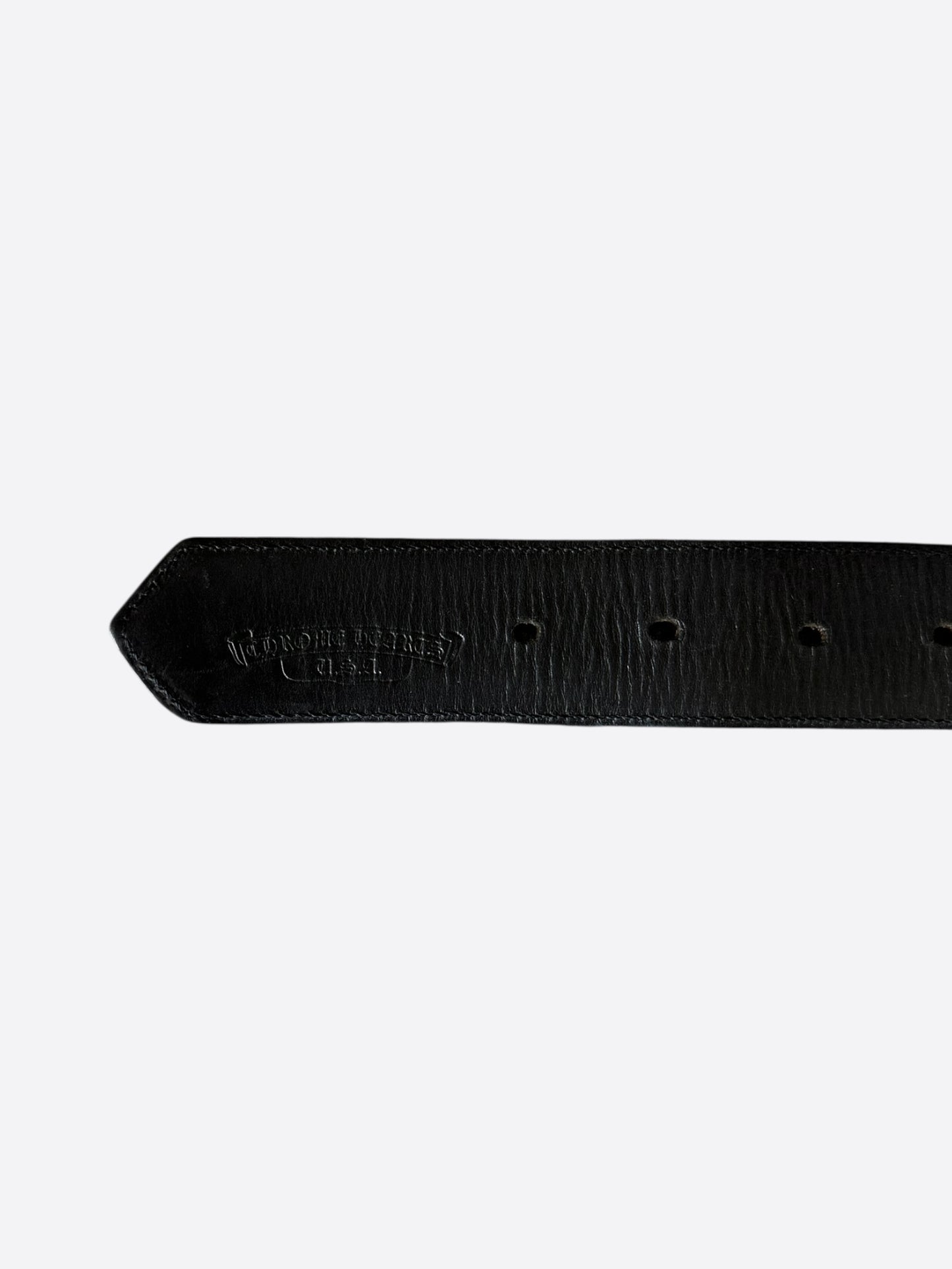 Chrome Hearts Black & Silver Full Celtic Roller Belt