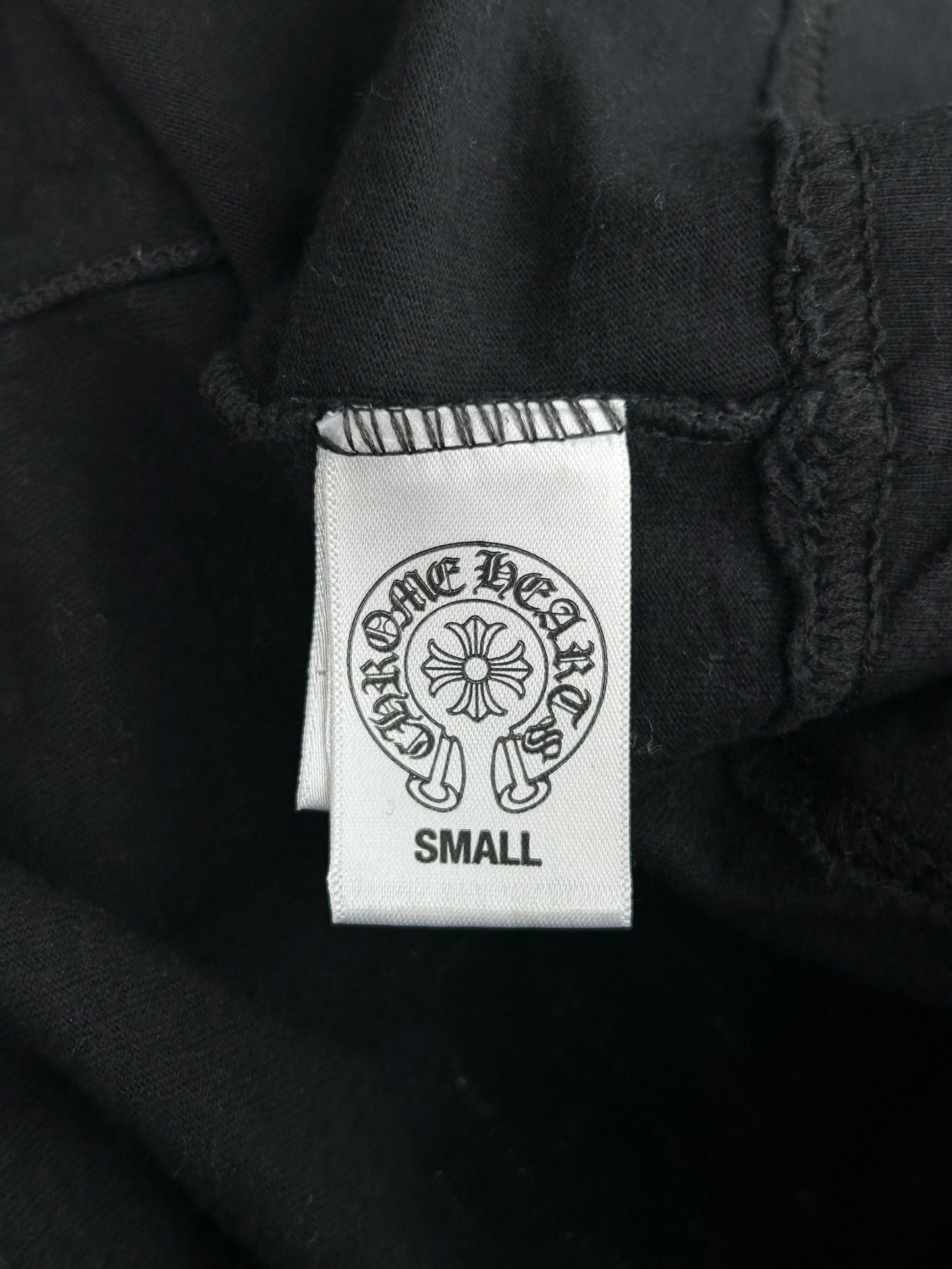 Chrome Hearts Black & White Triple Cross T-Shirt