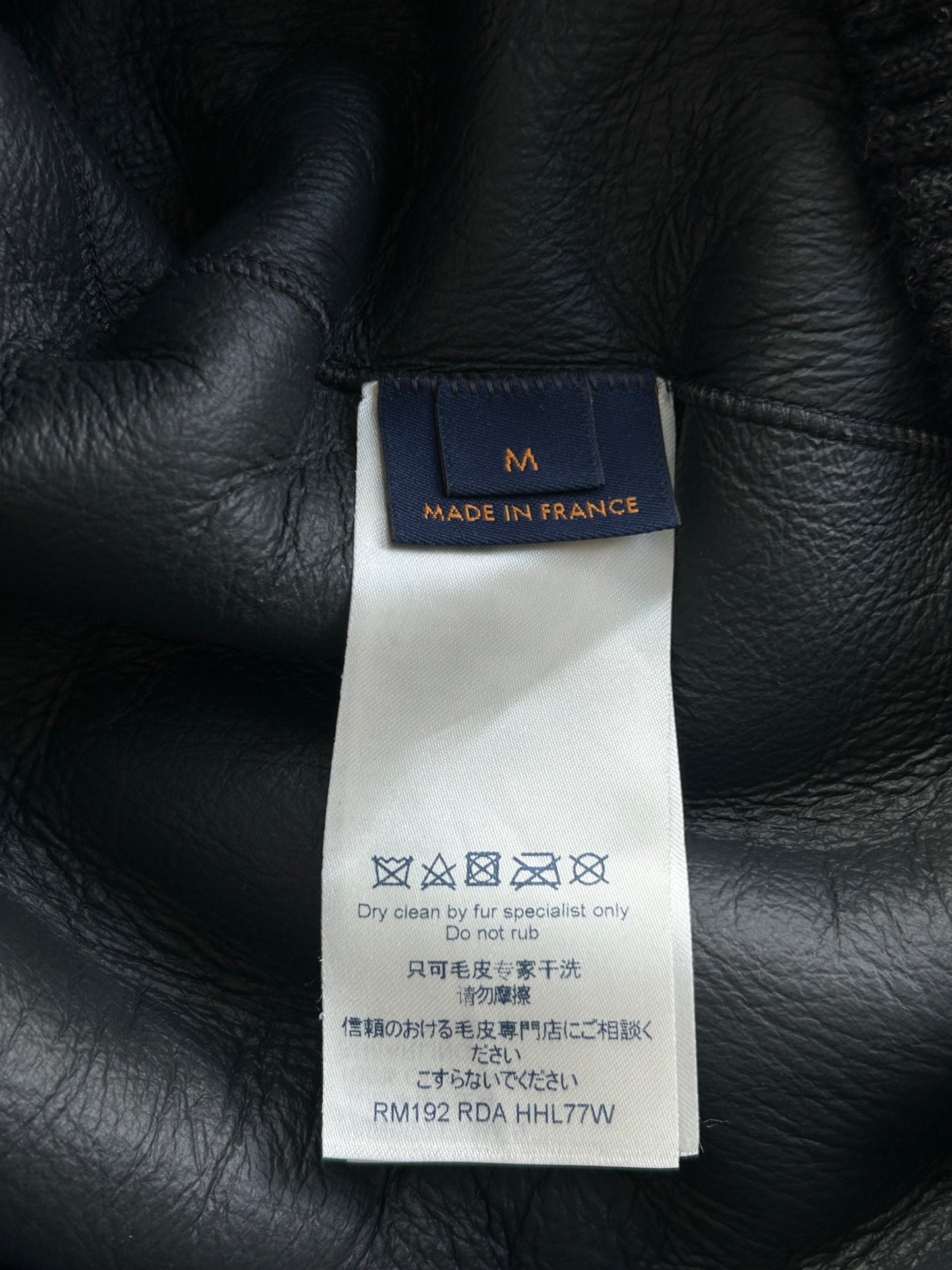 Louis Vuitton Grey & Black Shearling Monogram Sweater