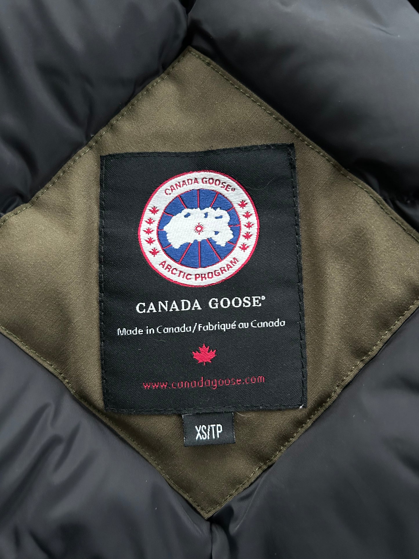 Canada Goose Military Green Victoria Women's Jacket