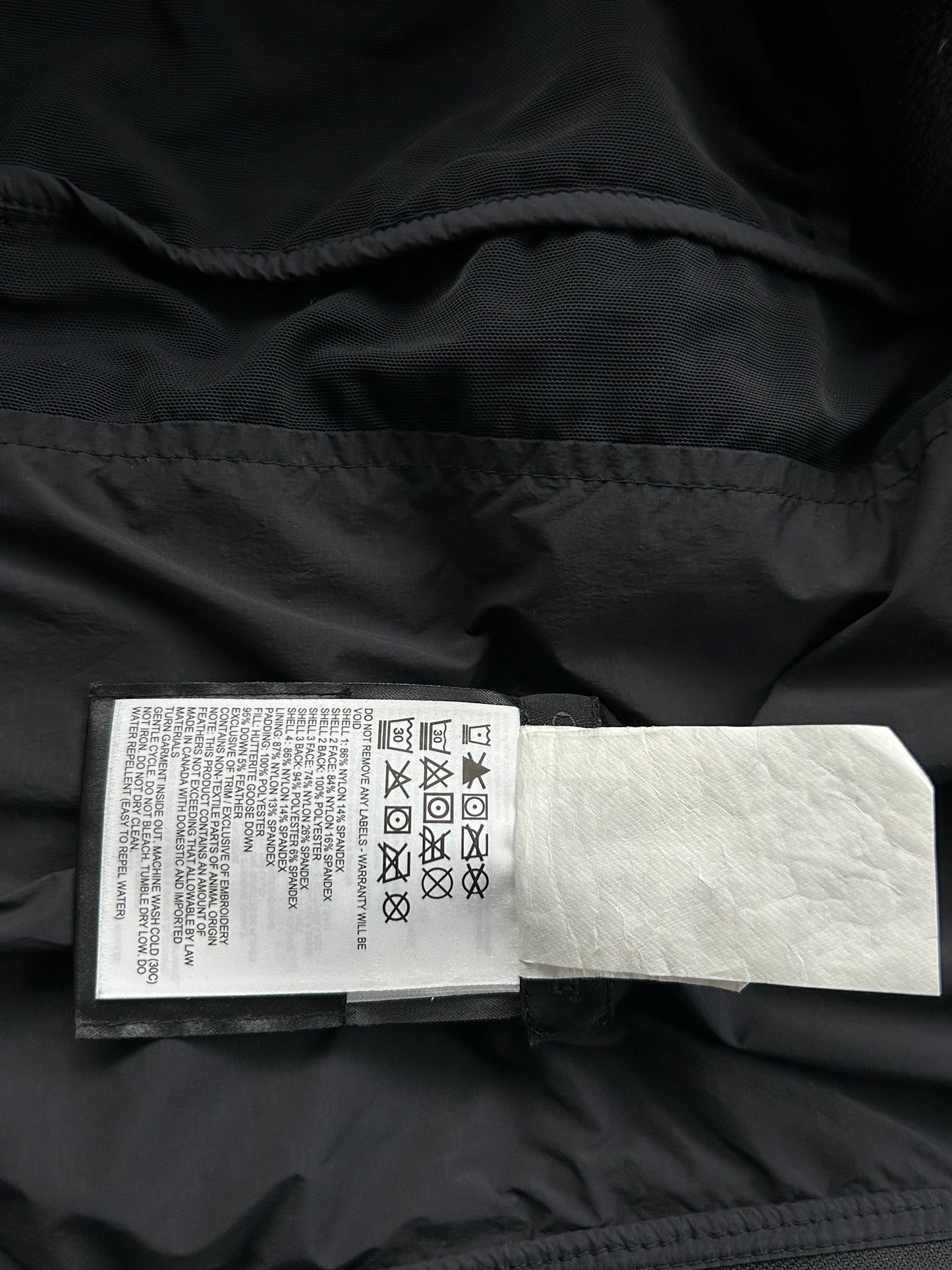 Canada Goose Black Reflective Hybridge CW Black Label Men's Jacket
