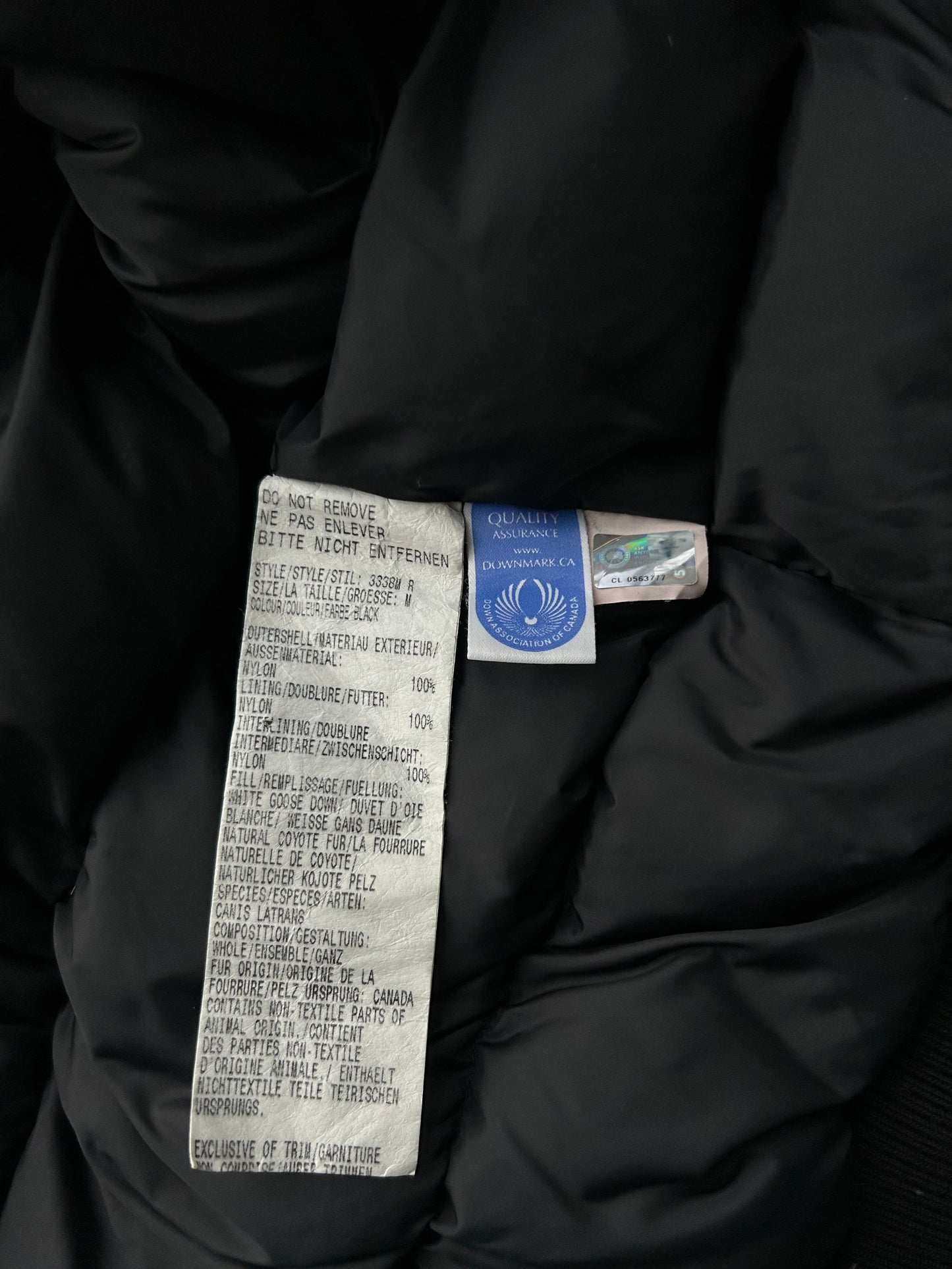 Canada Goose Black Yukon Black Label Men's Jacket