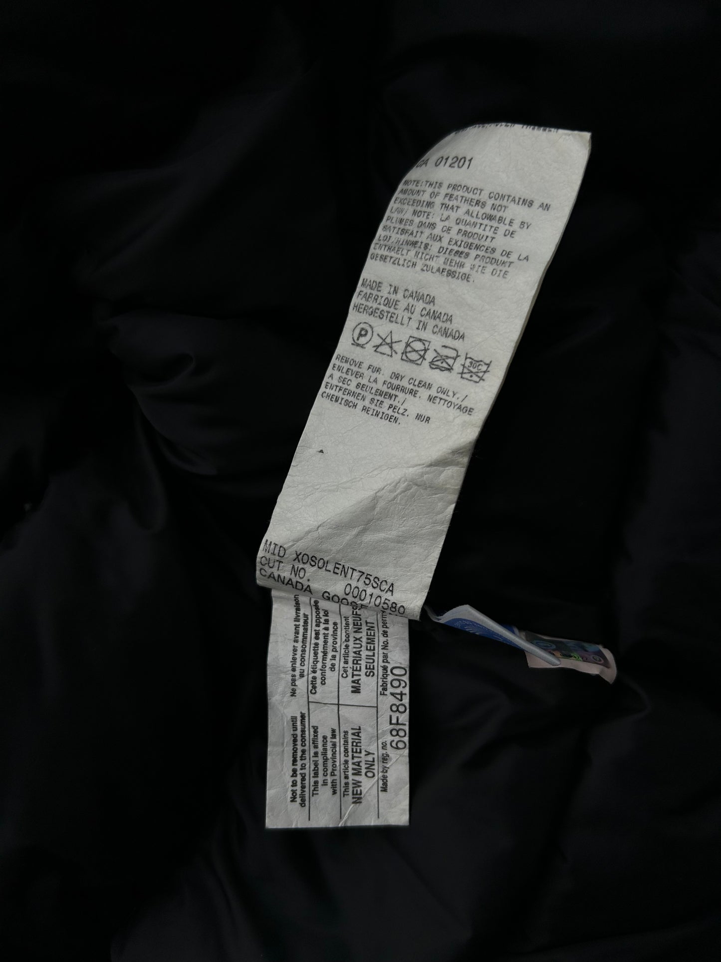Canada Goose Black Yukon Black Label Men's Jacket