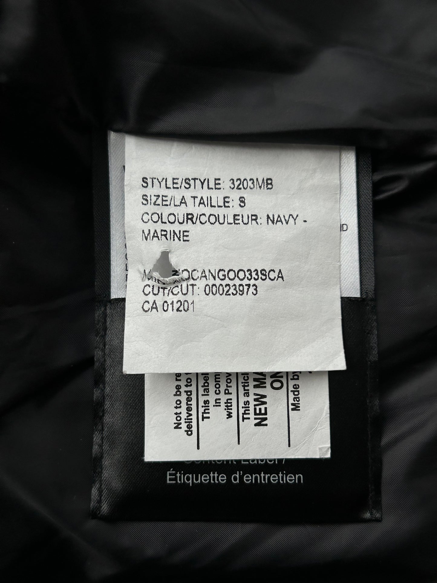 Canada Goose Navy Pritchard Black Label Men's Jacket