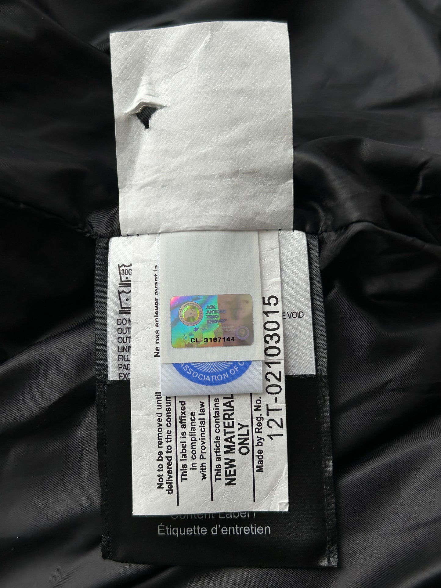 Canada Goose Navy Pritchard Black Label Men's Jacket