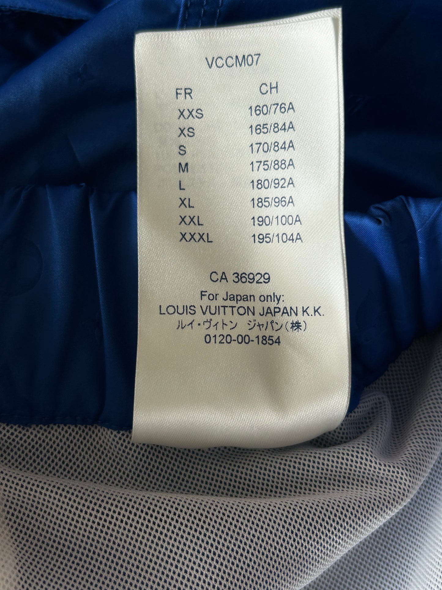 Louis Vuitton Blue Monogram Swim Shorts