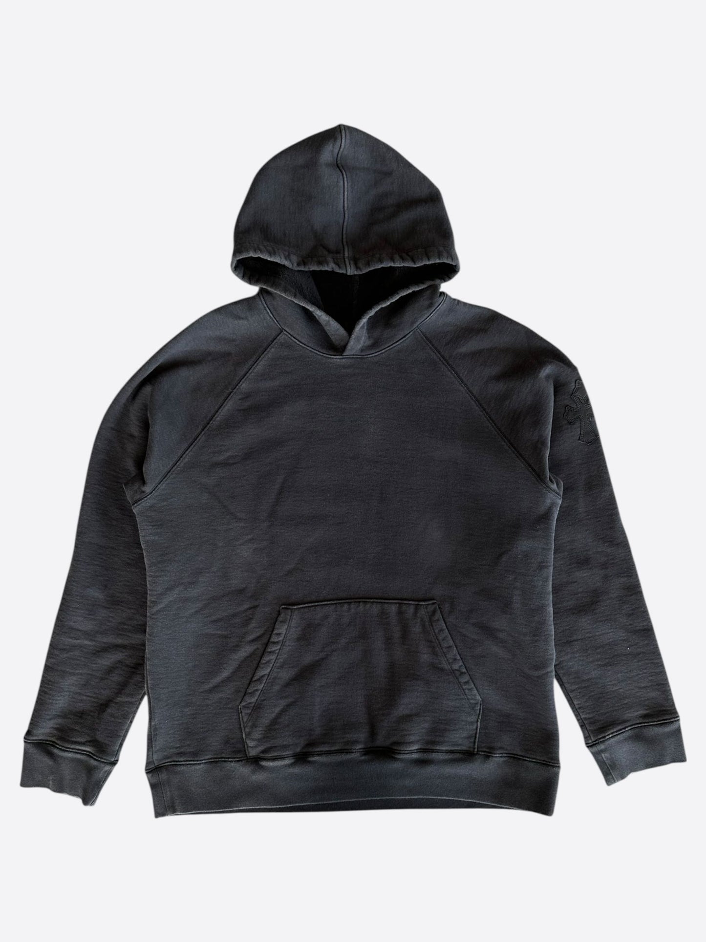 Chrome Hearts Black Triple Cross Patch Paper Jam Hoodie