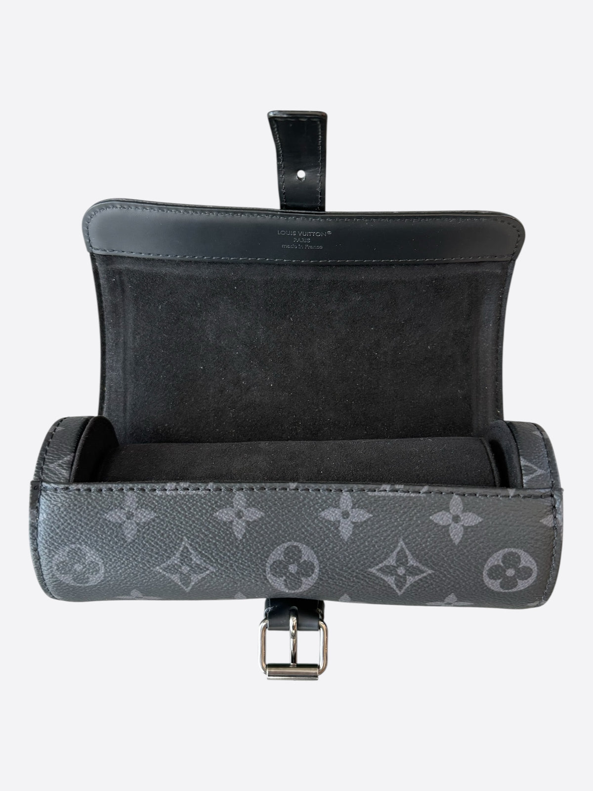 Louis Vuitton Monogram Eclipse 3 Watch Roll