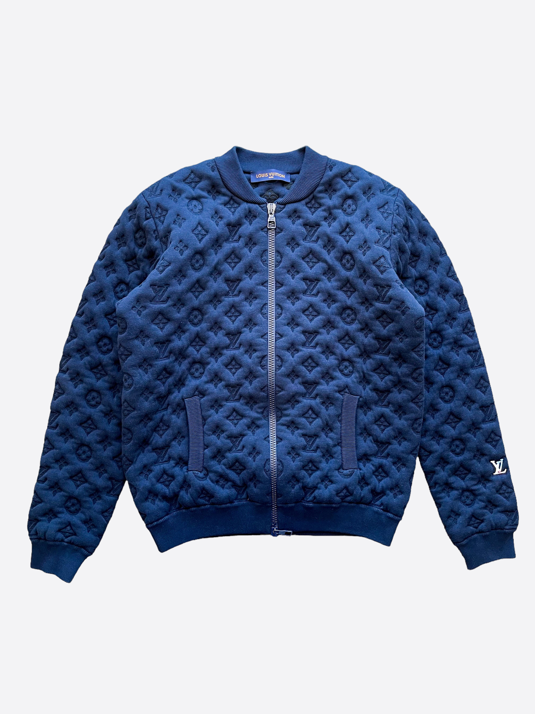 Louis Vuitton Navy Monogram Track jacket – Savonches